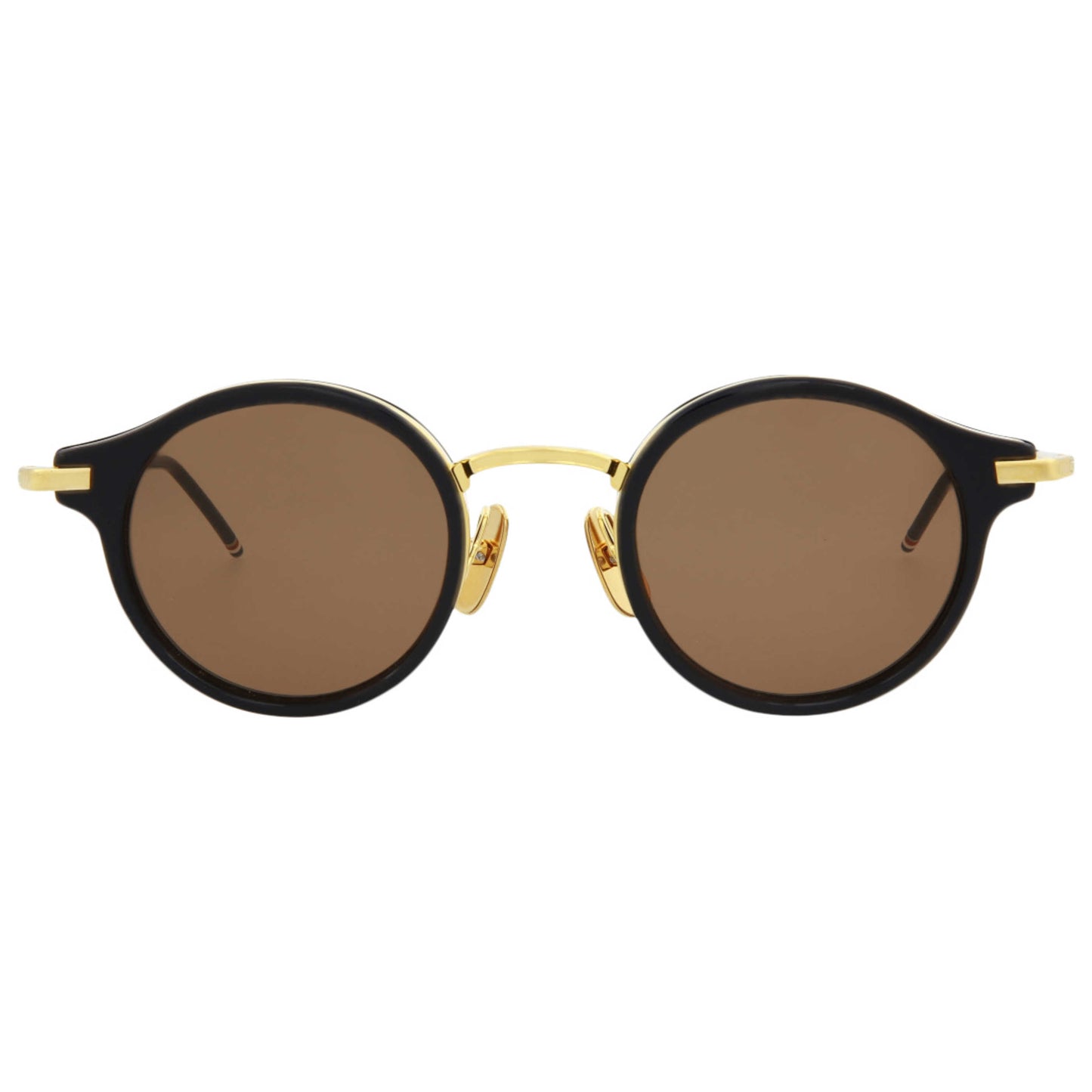 Thom Browne Novelty Unisex Sunglasses TB807-DTNVYGLD-45 - Image #2