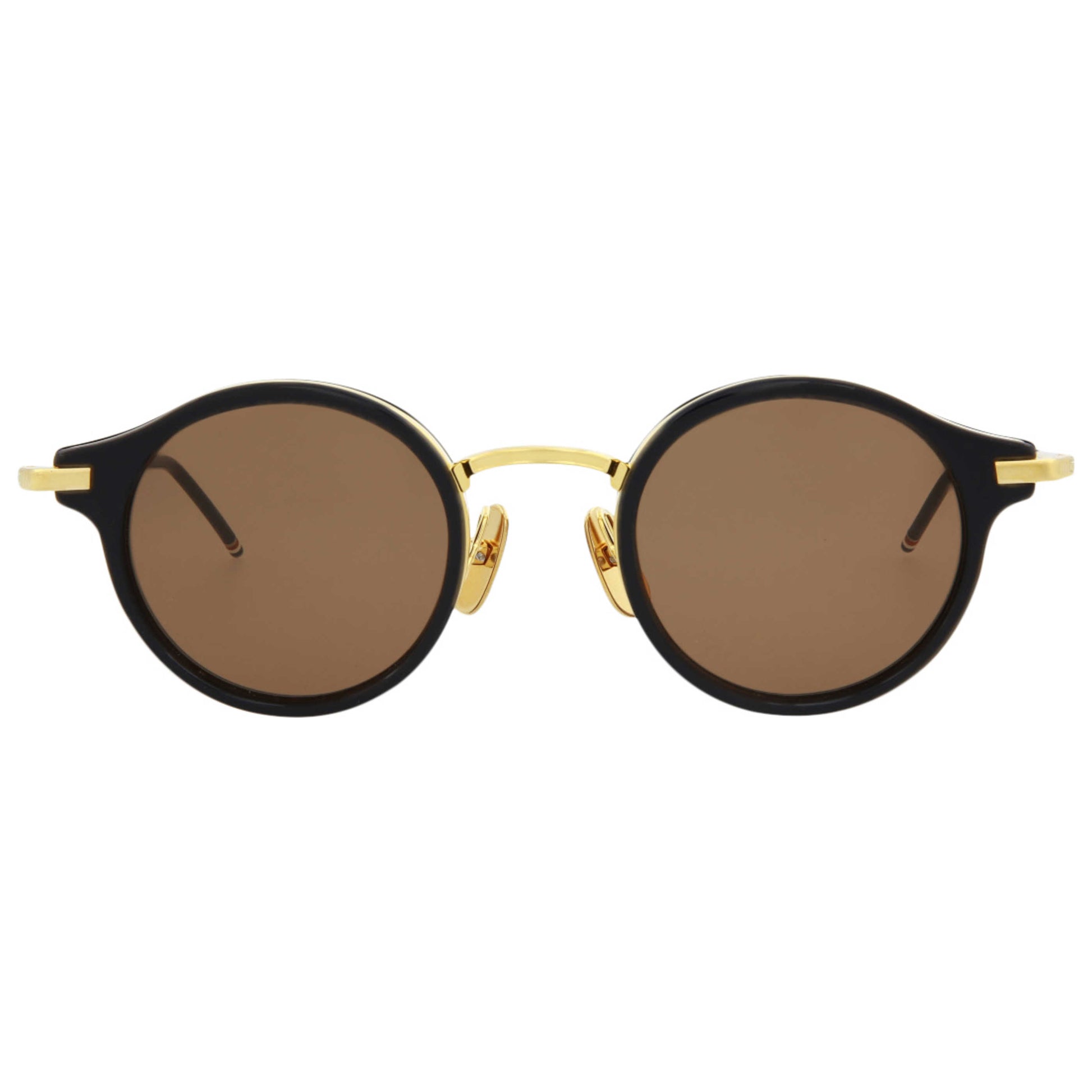 Thom Browne Novelty Unisex Sunglasses TB807-DTNVYGLD-45 - Image #2