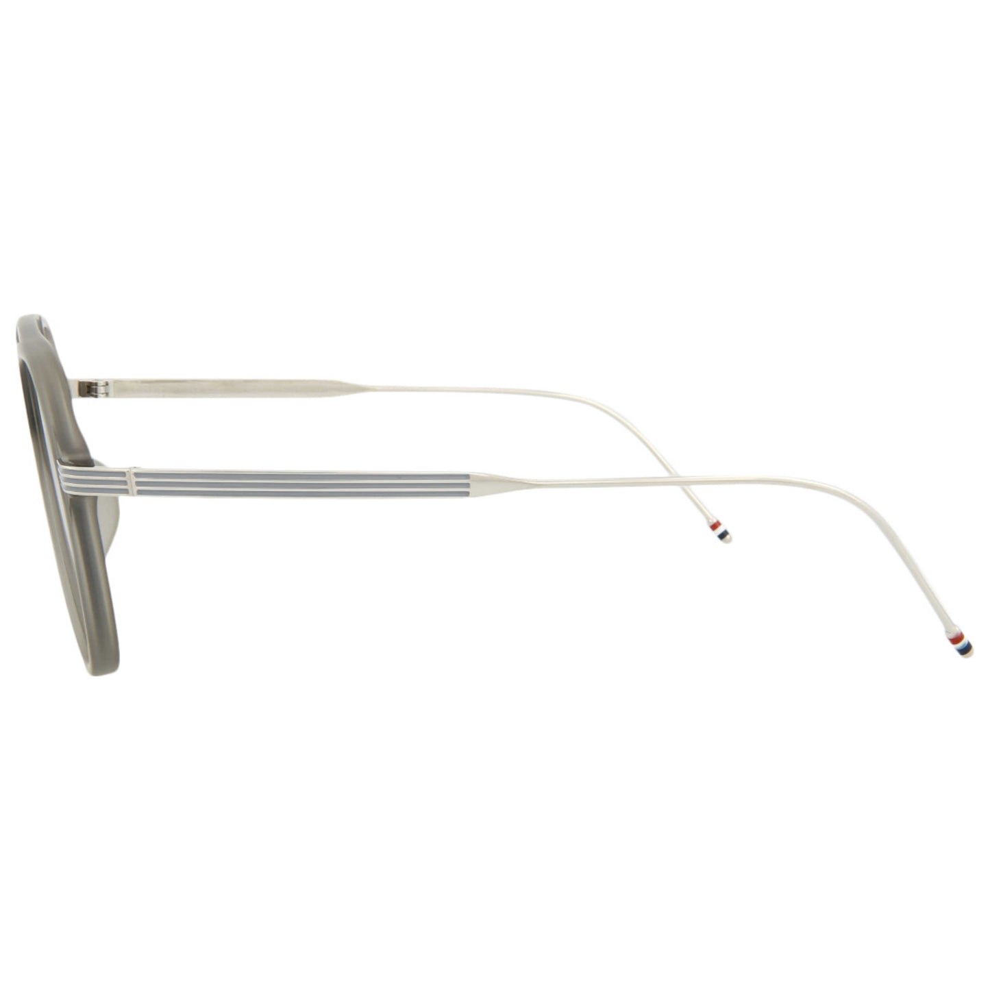 Thom Browne Novelty Unisex Sunglasses TB809-BGRYSLV-57AF - Image #4