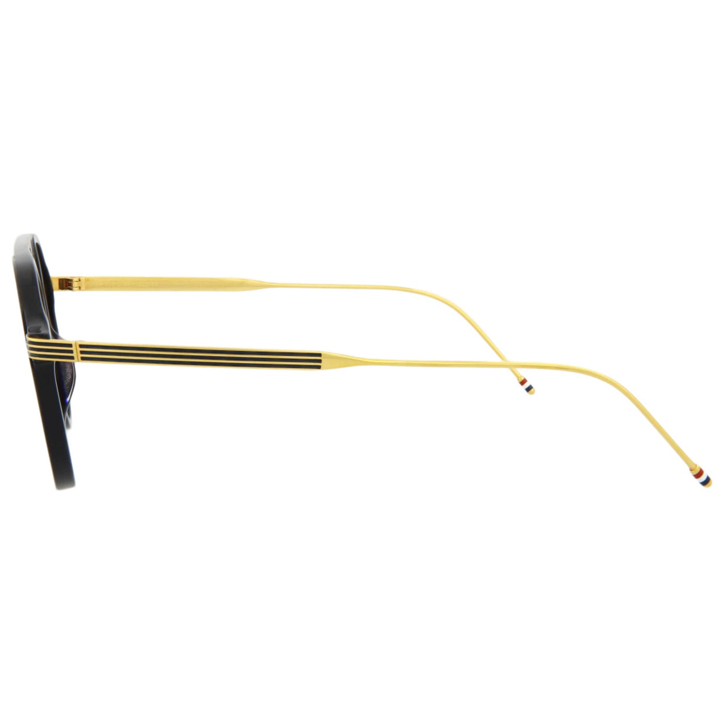 Thom Browne Novelty Unisex Sunglasses TB809-CNVYGLD55 - Image #3