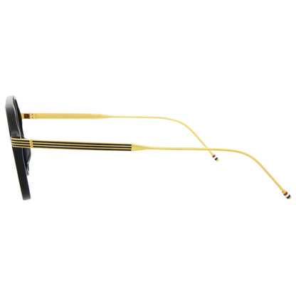 Thom Browne Novelty Unisex Sunglasses TB809-CNVYGLD55 - Image #3