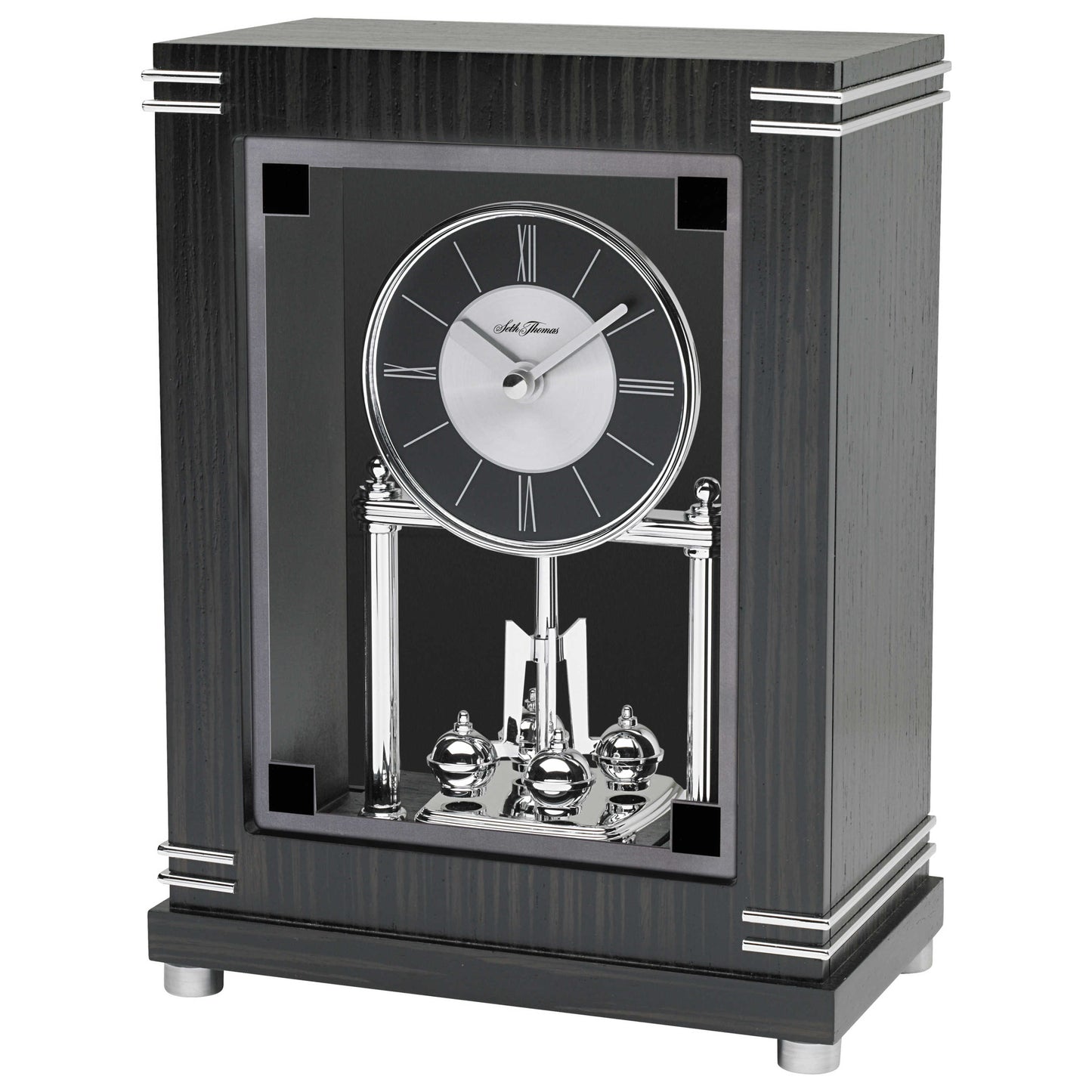 Front view of Seth Thomas Anniversary Clock Quartz Clock TBK005090