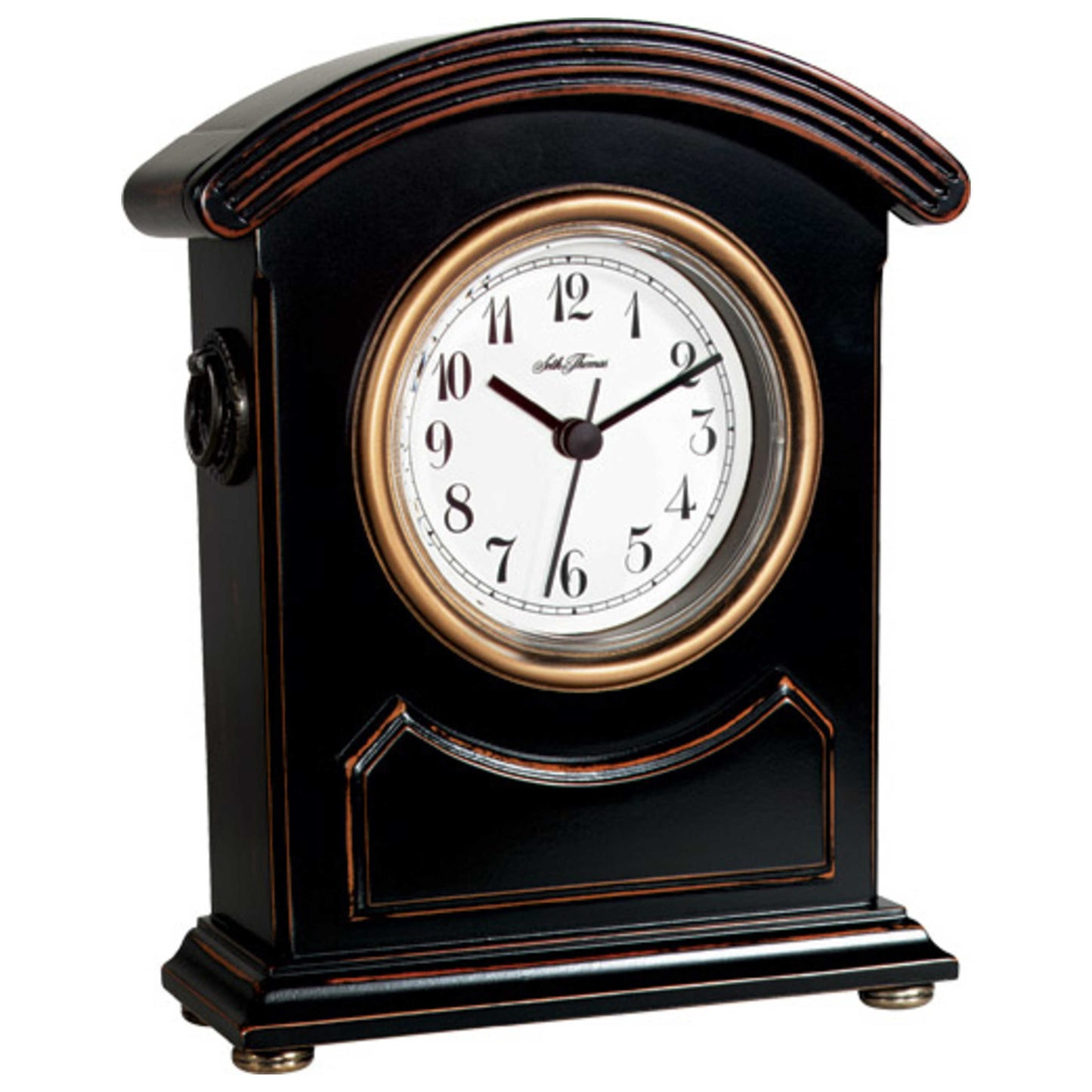 Front view of Seth Thomas Mantel Clock Quartz Clock TBL001406