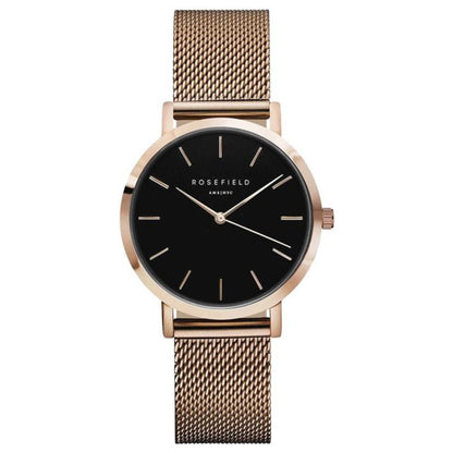 Front view of Rosefield Tribeca Women's Quartz Watch TBR-T59