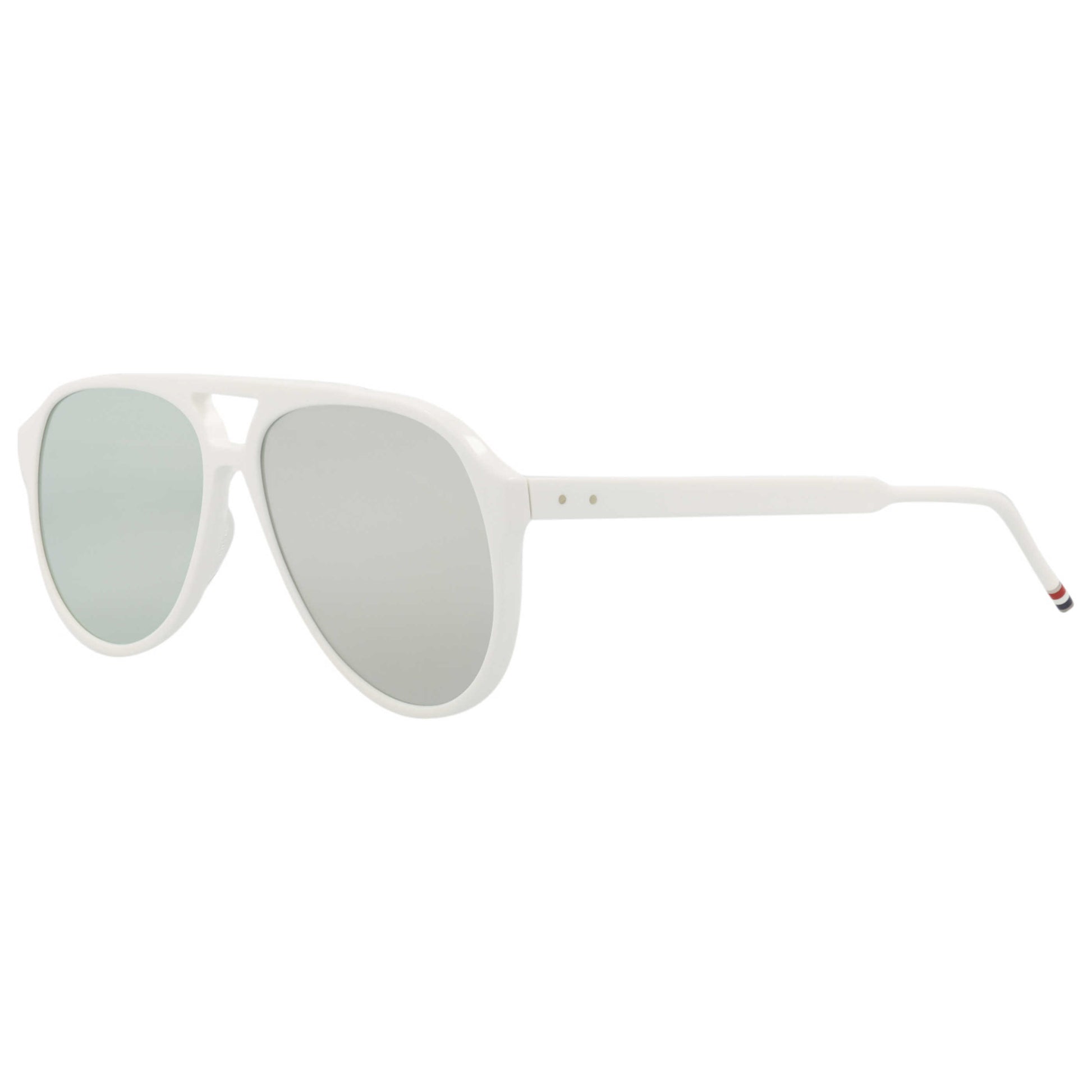 Front view of Thom Browne Novelty Unisex Sunglasses TBS408-63-003