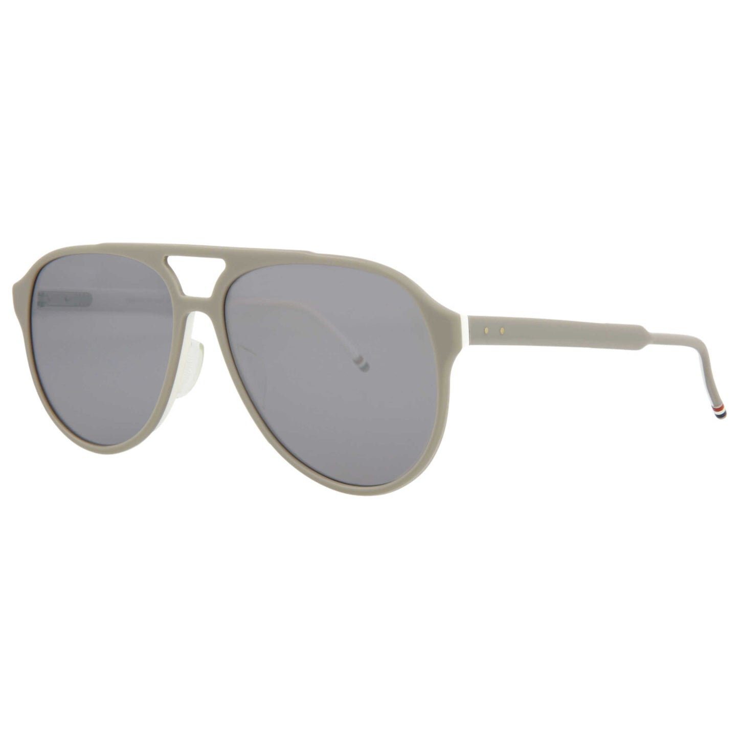 Front view of Thom Browne Novelty Unisex Sunglasses TBS408-63-02A