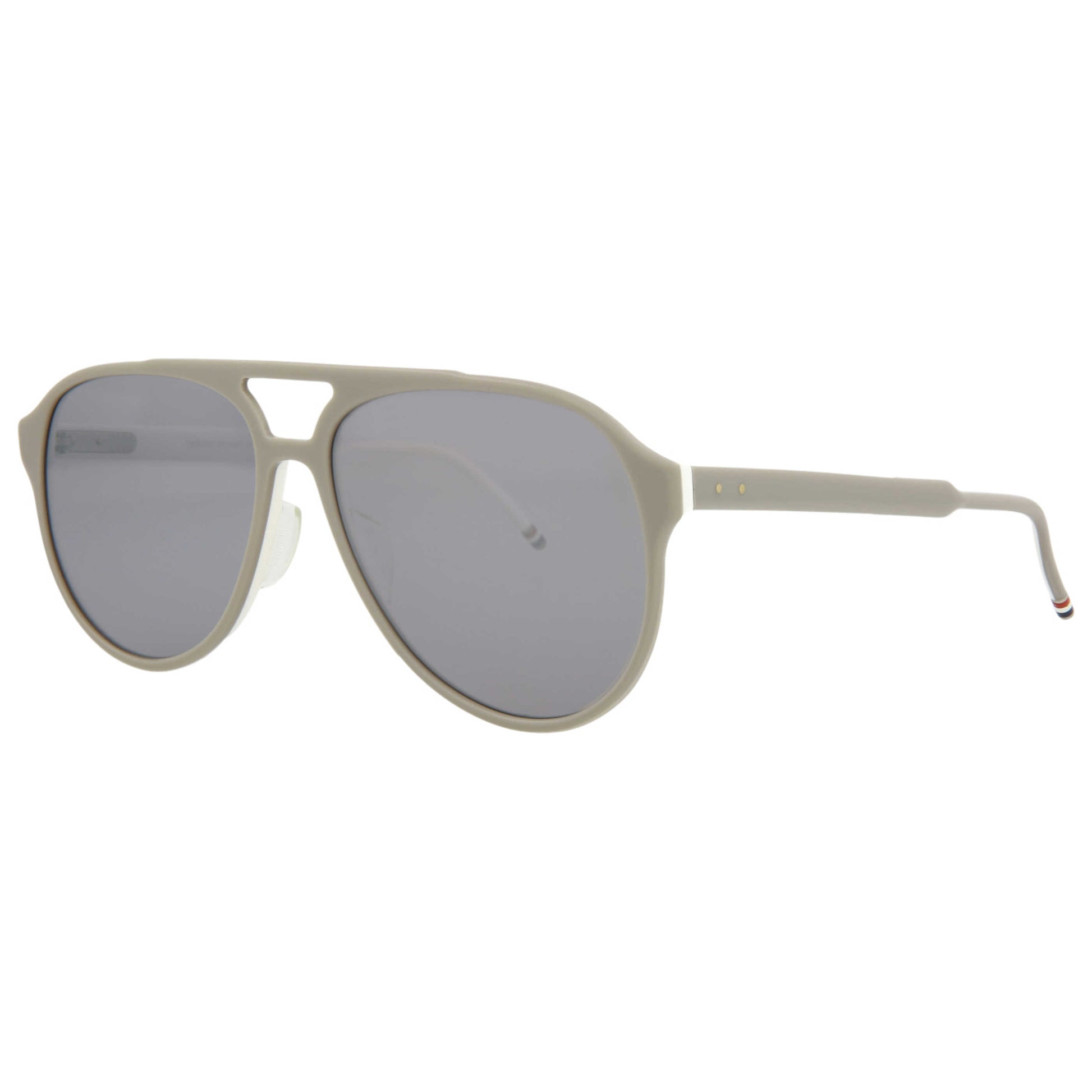 Front view of Thom Browne Novelty Unisex Sunglasses TBS408-63-02A