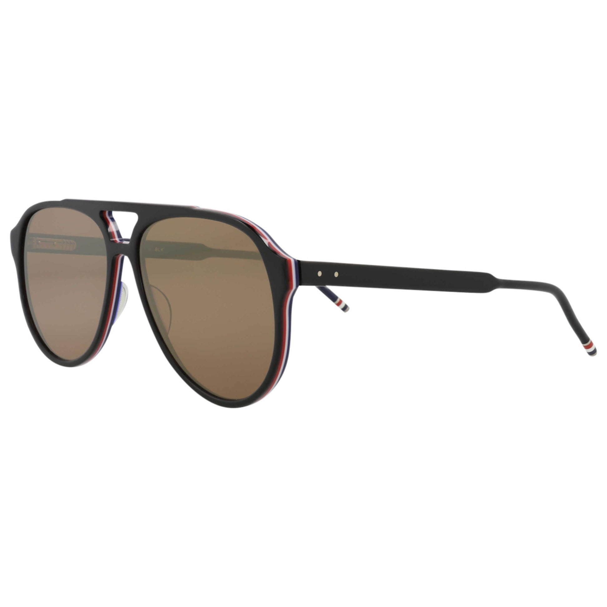 Front view of Thom Browne Novelty Unisex Sunglasses TBS408-6301