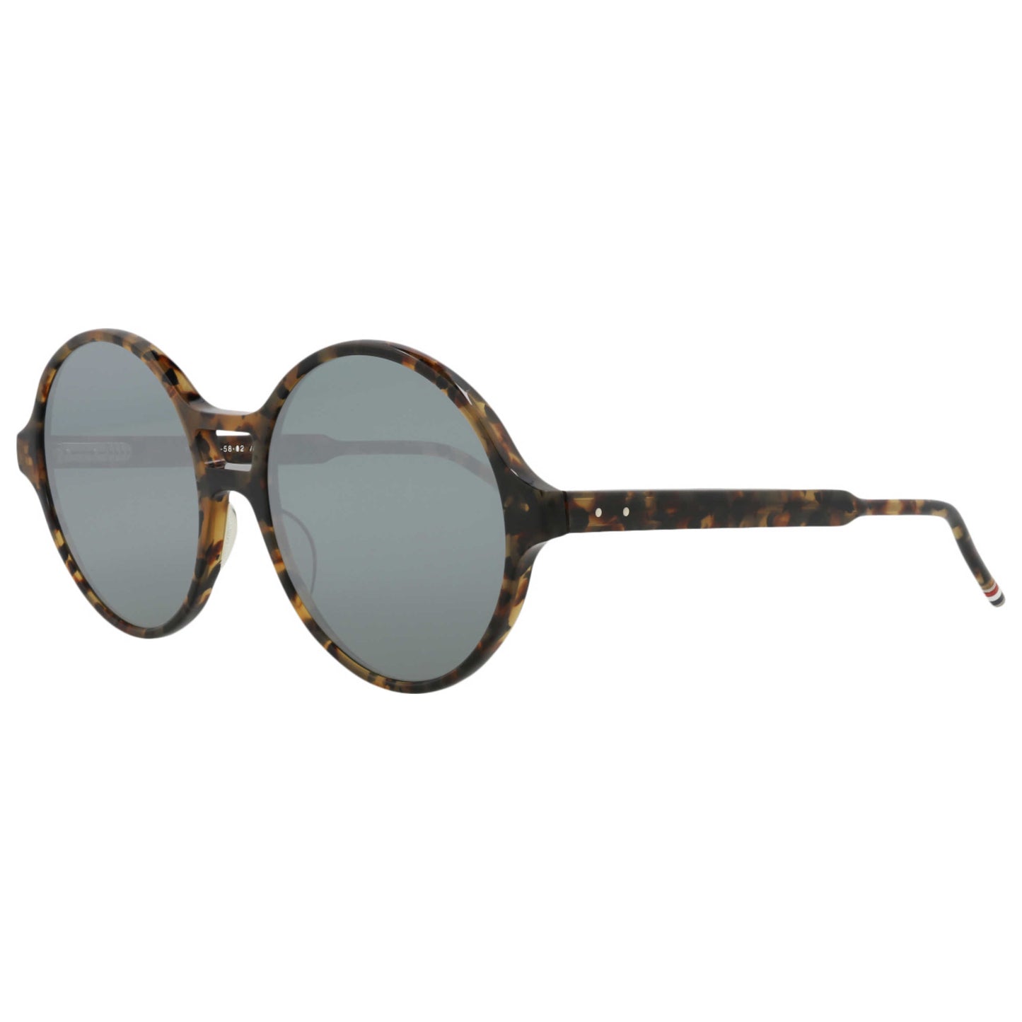 Front view of Thom Browne Novelty Unisex Sunglasses TBS409-58-002
