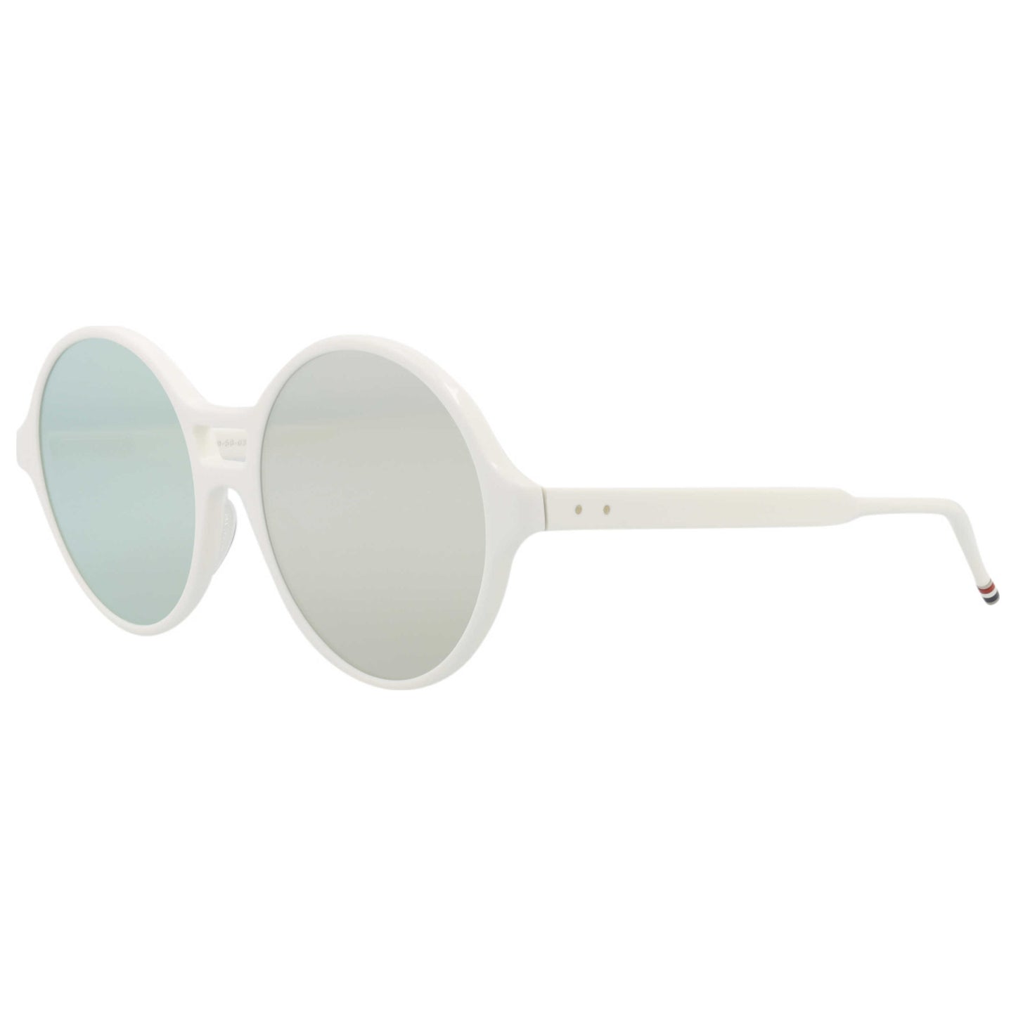 Front view of Thom Browne Novelty Unisex Sunglasses TBS409-58-003