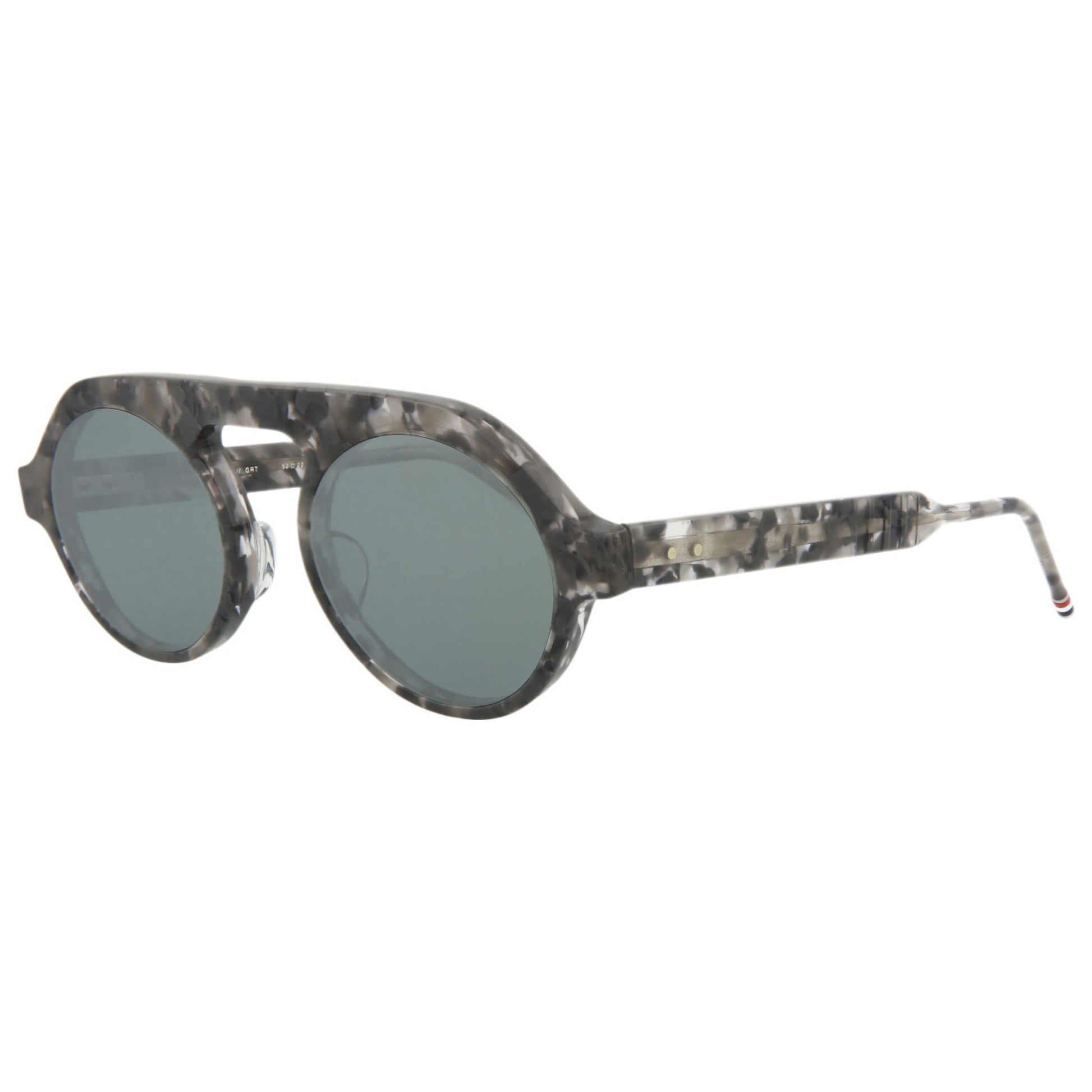 Front view of Thom Browne Novelty Unisex Sunglasses TBS413-52-03