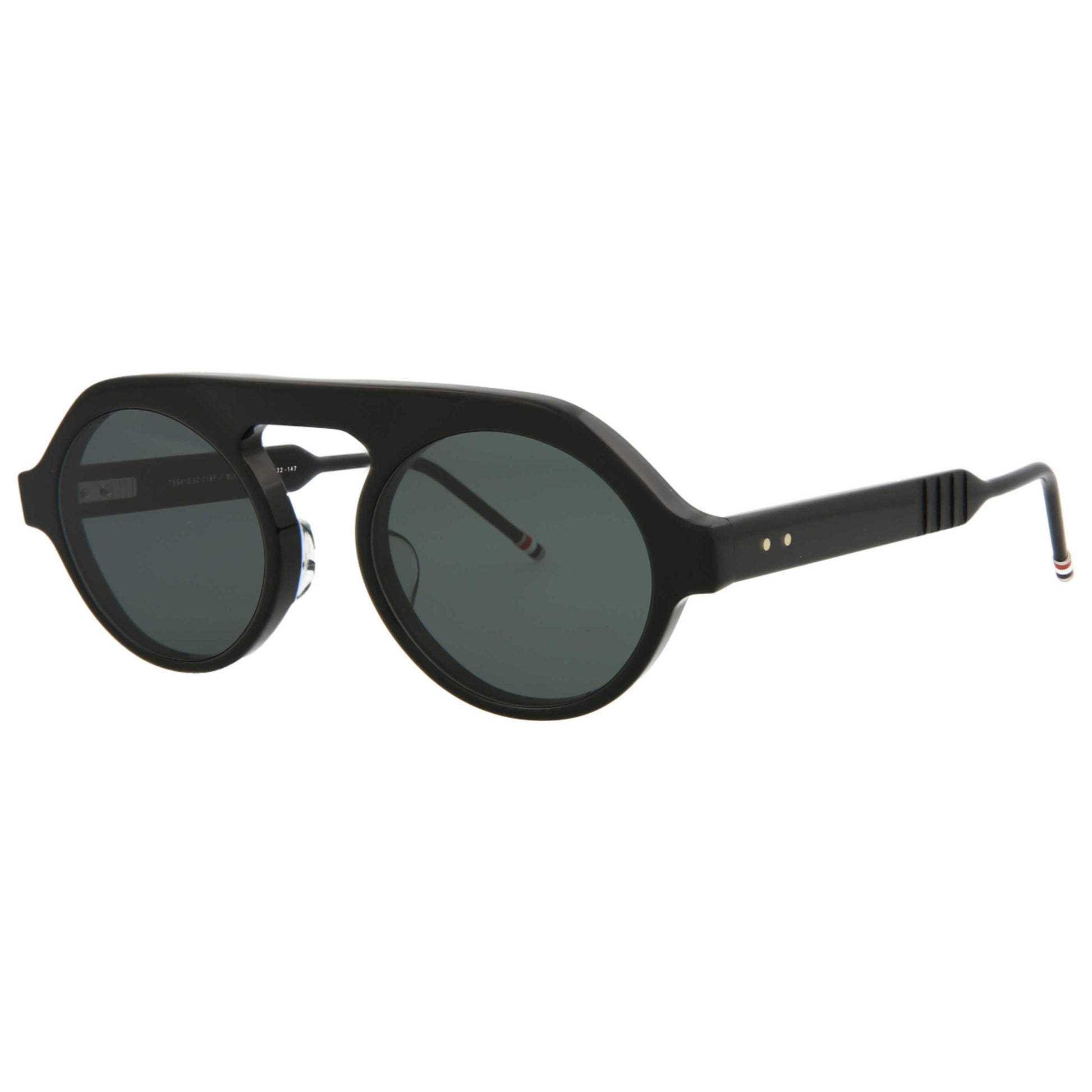 Front view of Thom Browne Novelty Unisex Sunglasses TBS413-5201