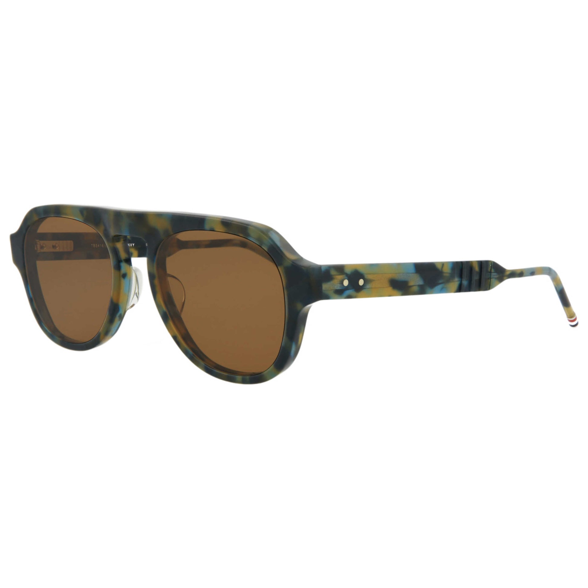 Front view of Thom Browne Novelty Unisex Sunglasses TBS416-52-02AF
