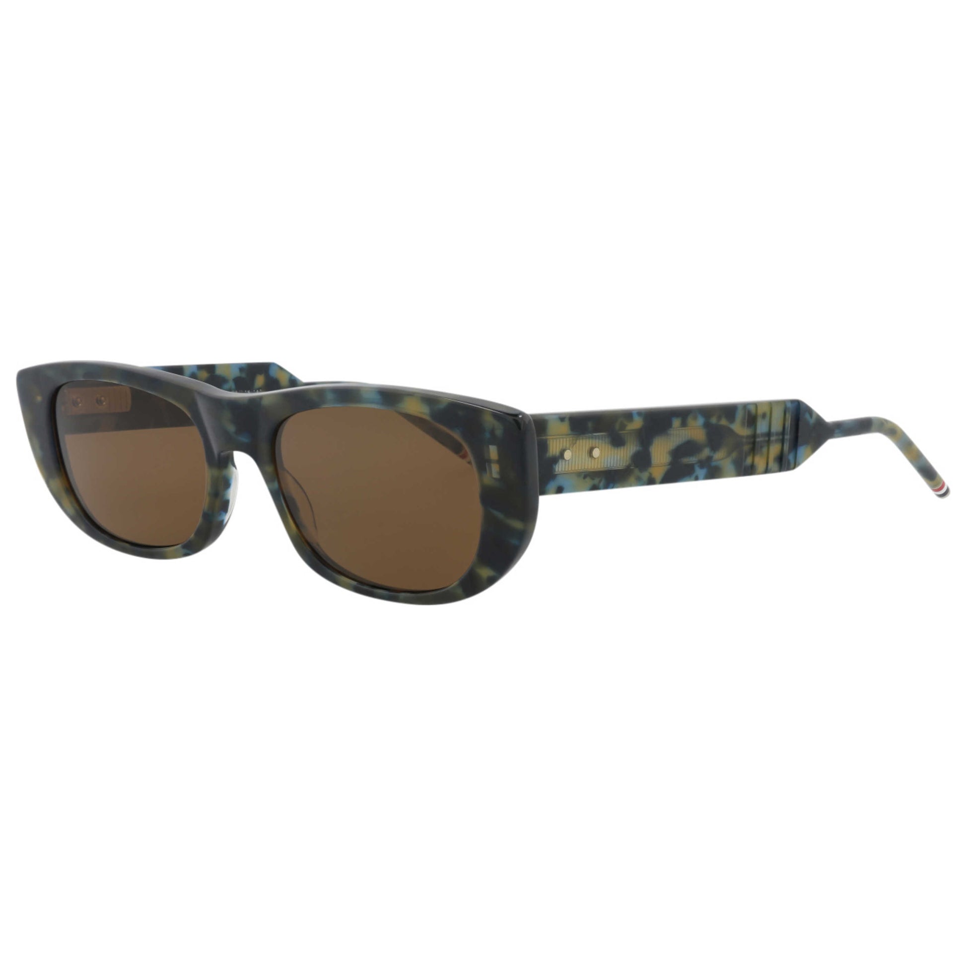 Front view of Thom Browne Novelty Unisex Sunglasses TBS417-53-003