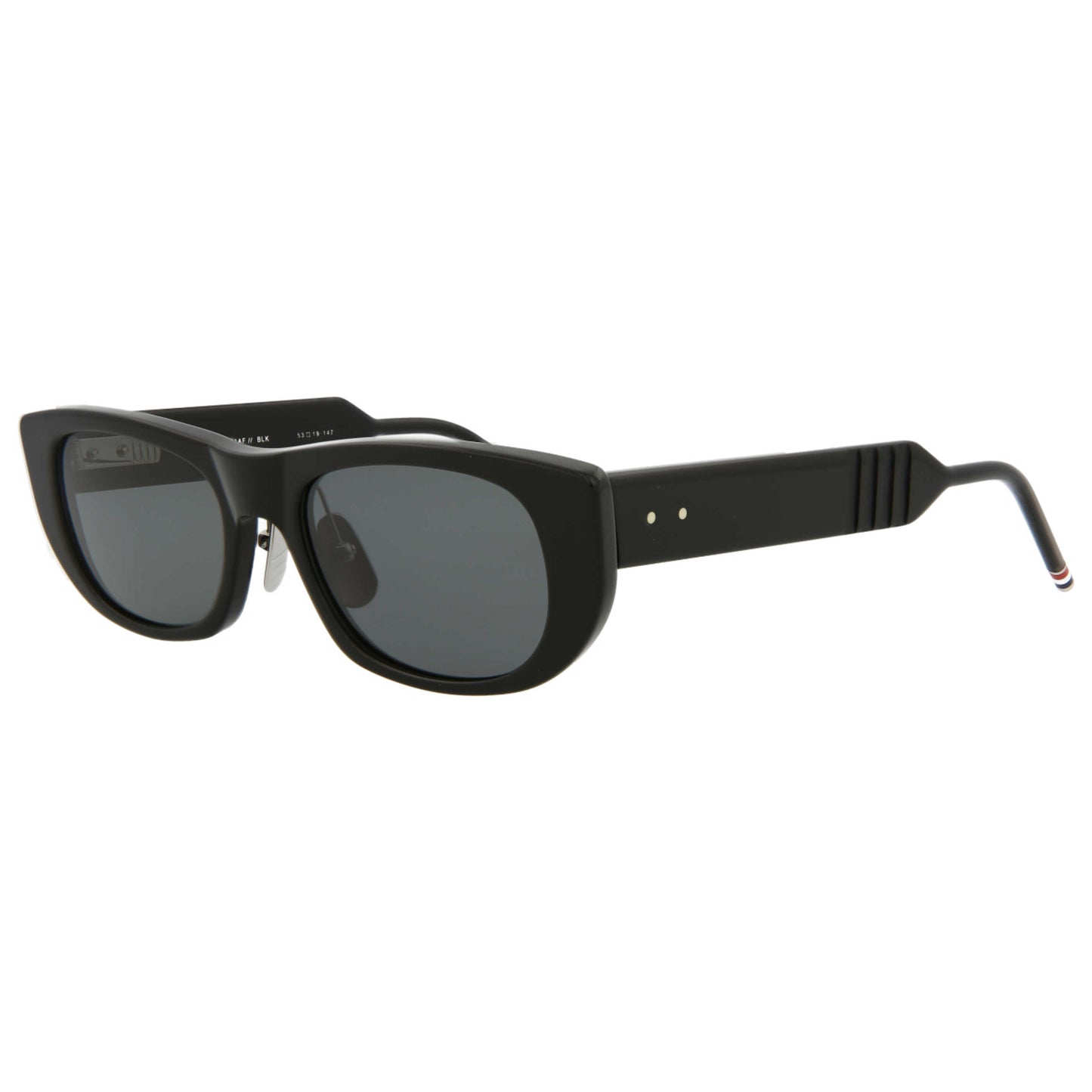 Front view of Thom Browne Novelty Unisex Sunglasses TBS417-53-01AF