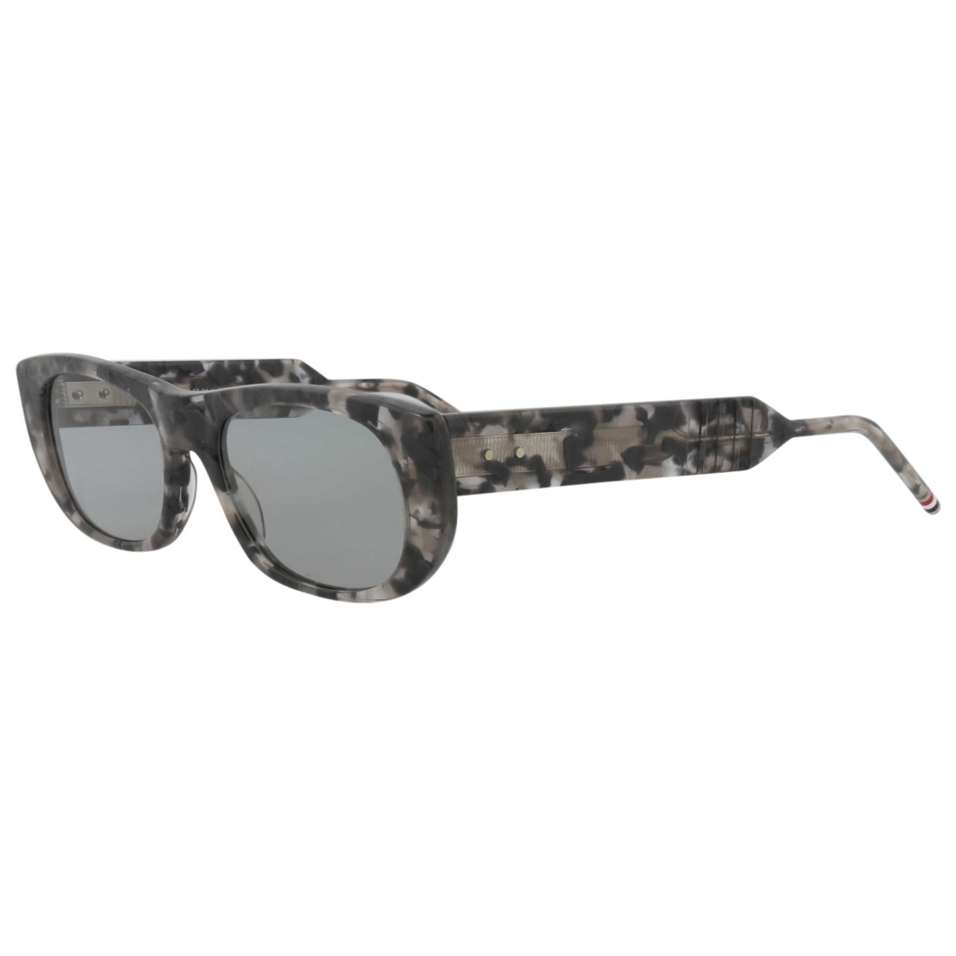 Front view of Thom Browne Novelty Unisex Sunglasses TBS417-5304