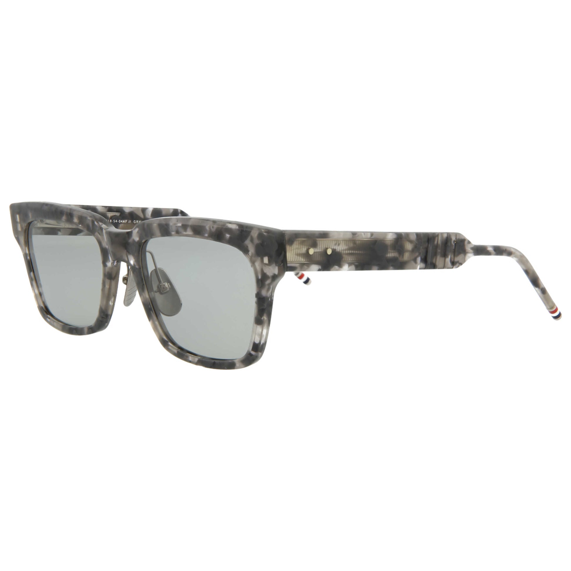 Front view of Thom Browne Novelty Unisex Sunglasses TBS418-54-04AF
