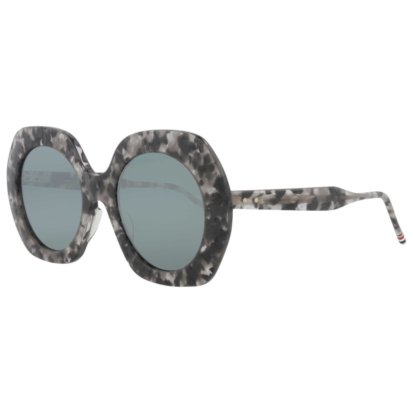 Front view of Thom Browne Novelty Unisex Sunglasses TBS509-54-003