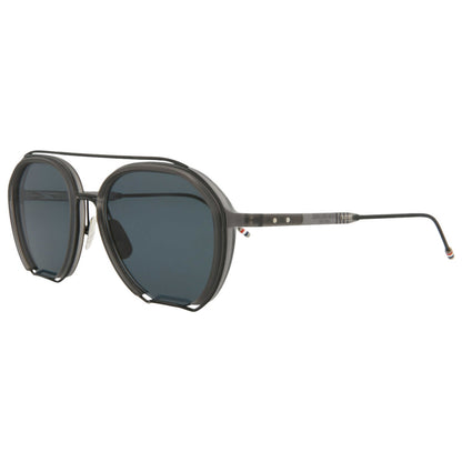 Front view of Thom Browne Novelty Unisex Sunglasses TBS810-56-003
