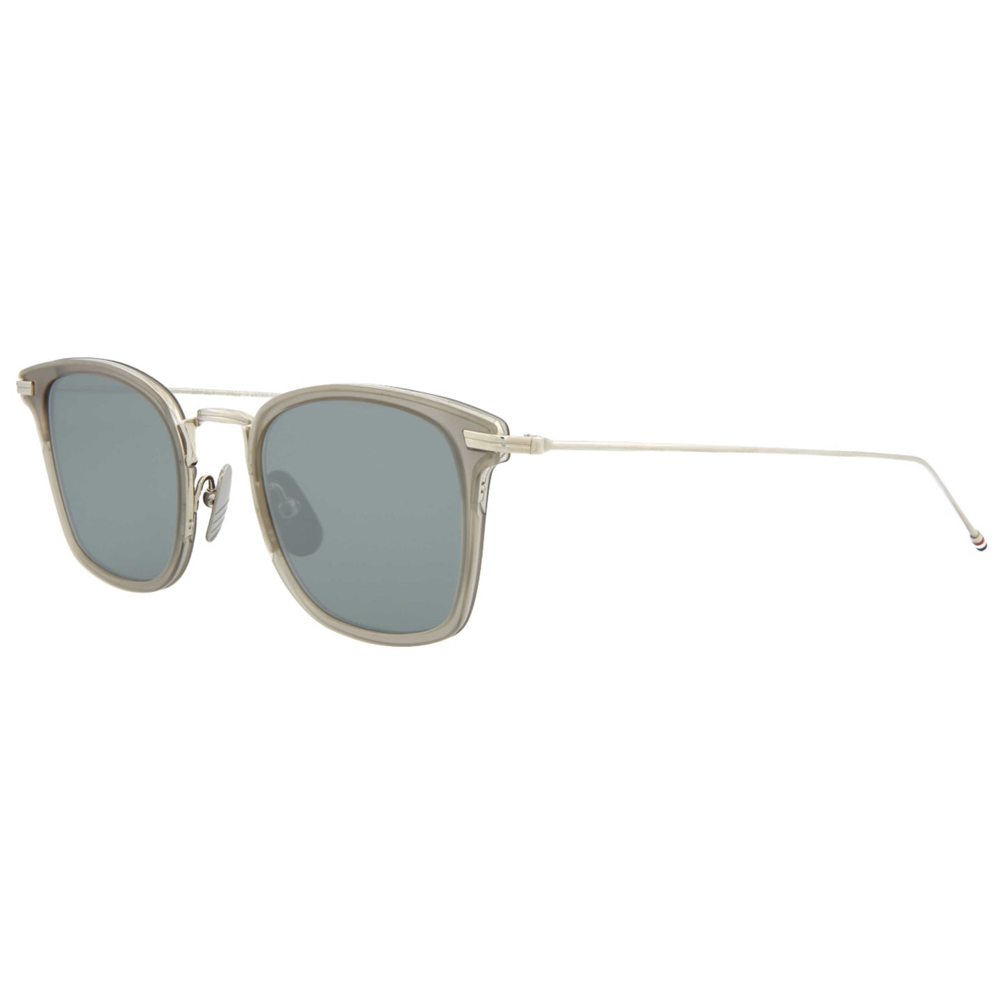 Front view of Thom Browne Novelty Unisex Sunglasses TBS905-49-003