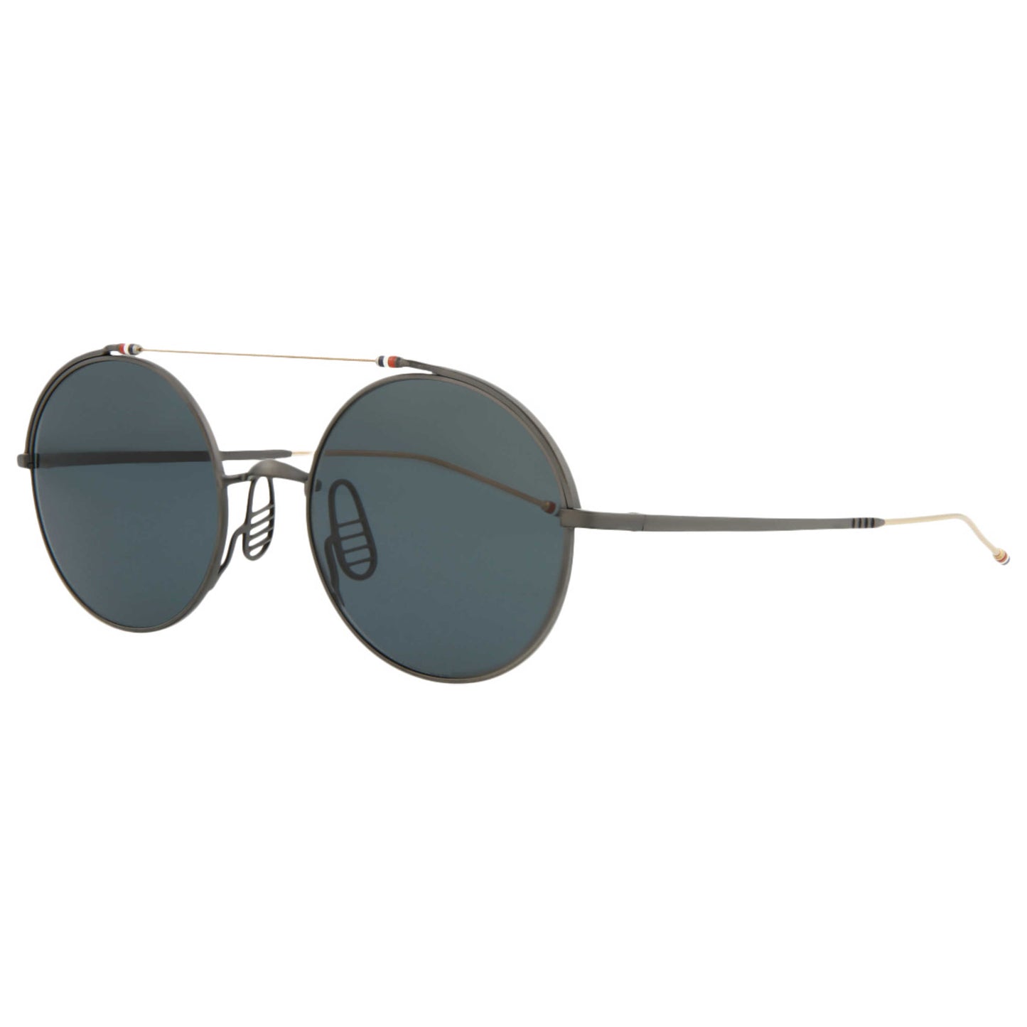 Front view of Thom Browne Novelty Unisex Sunglasses TBS910-49-004