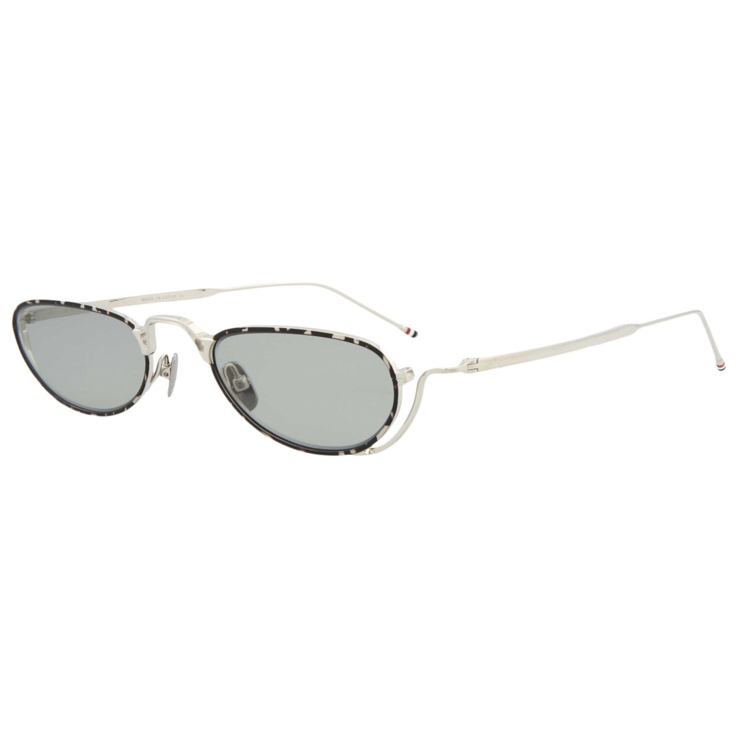 Front view of Thom Browne Novelty Unisex Sunglasses TBS913-50-002