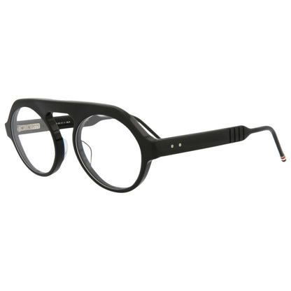Front view of Thom Browne Novelty Unisex Sunglasses TBX413-52-001