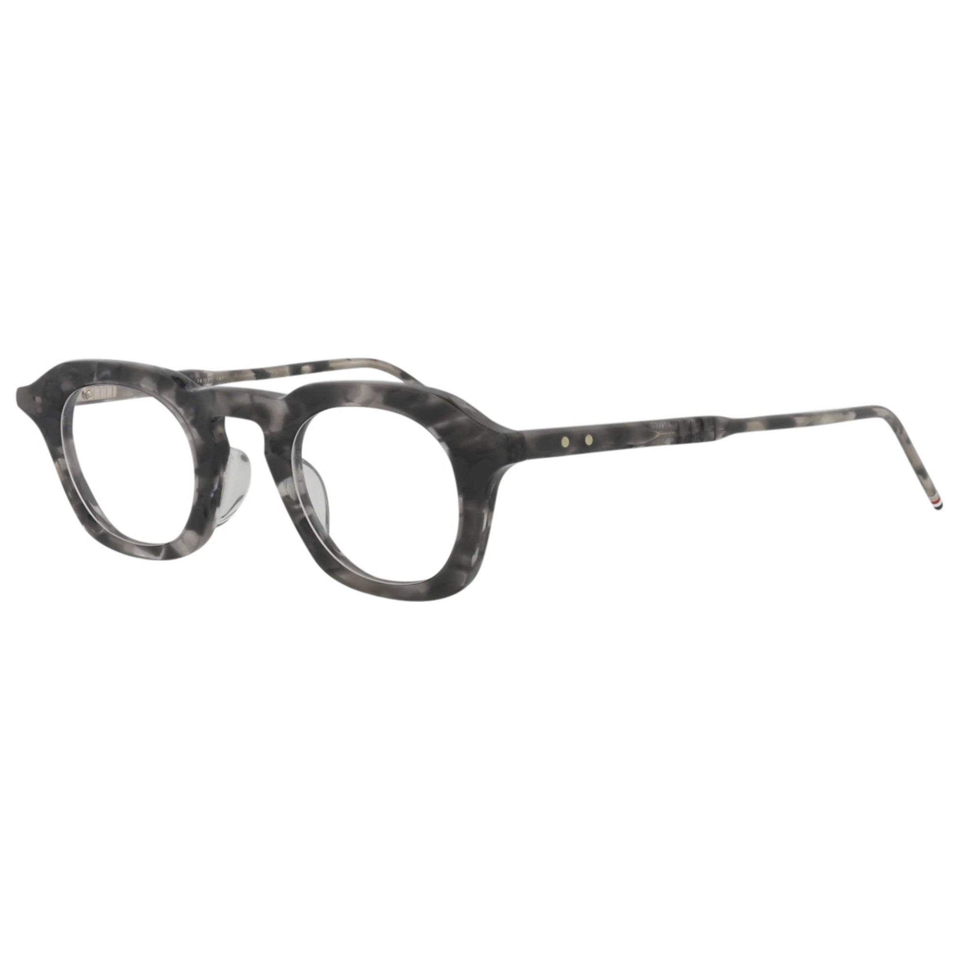 Front view of Thom Browne Novelty Unisex Sunglasses TBX414-39-03AF