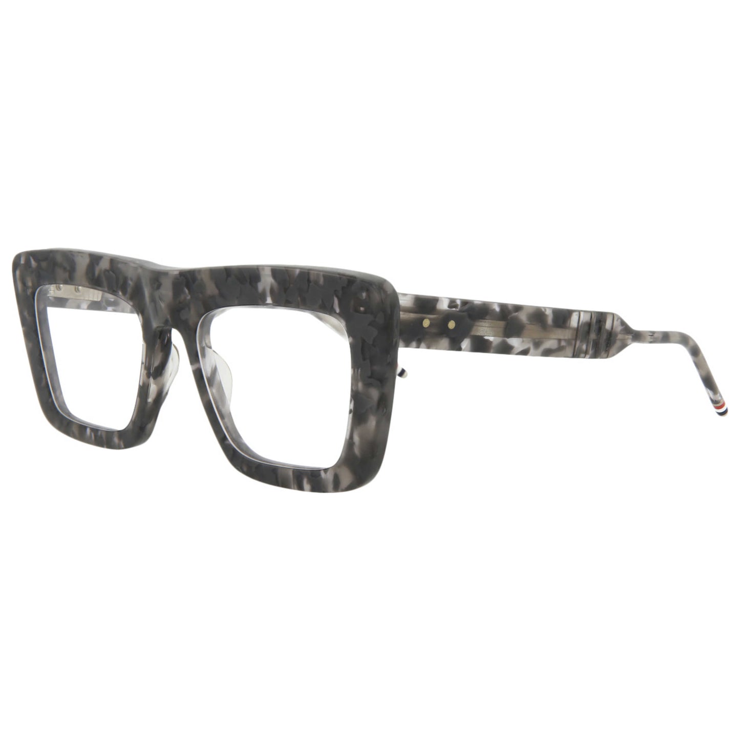 Front view of Thom Browne Novelty Unisex Sunglasses TBX415-52-003