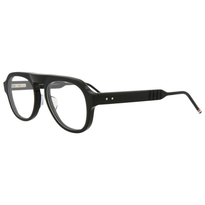 Front view of Thom Browne Novelty Unisex Sunglasses TBX416-52-01AF