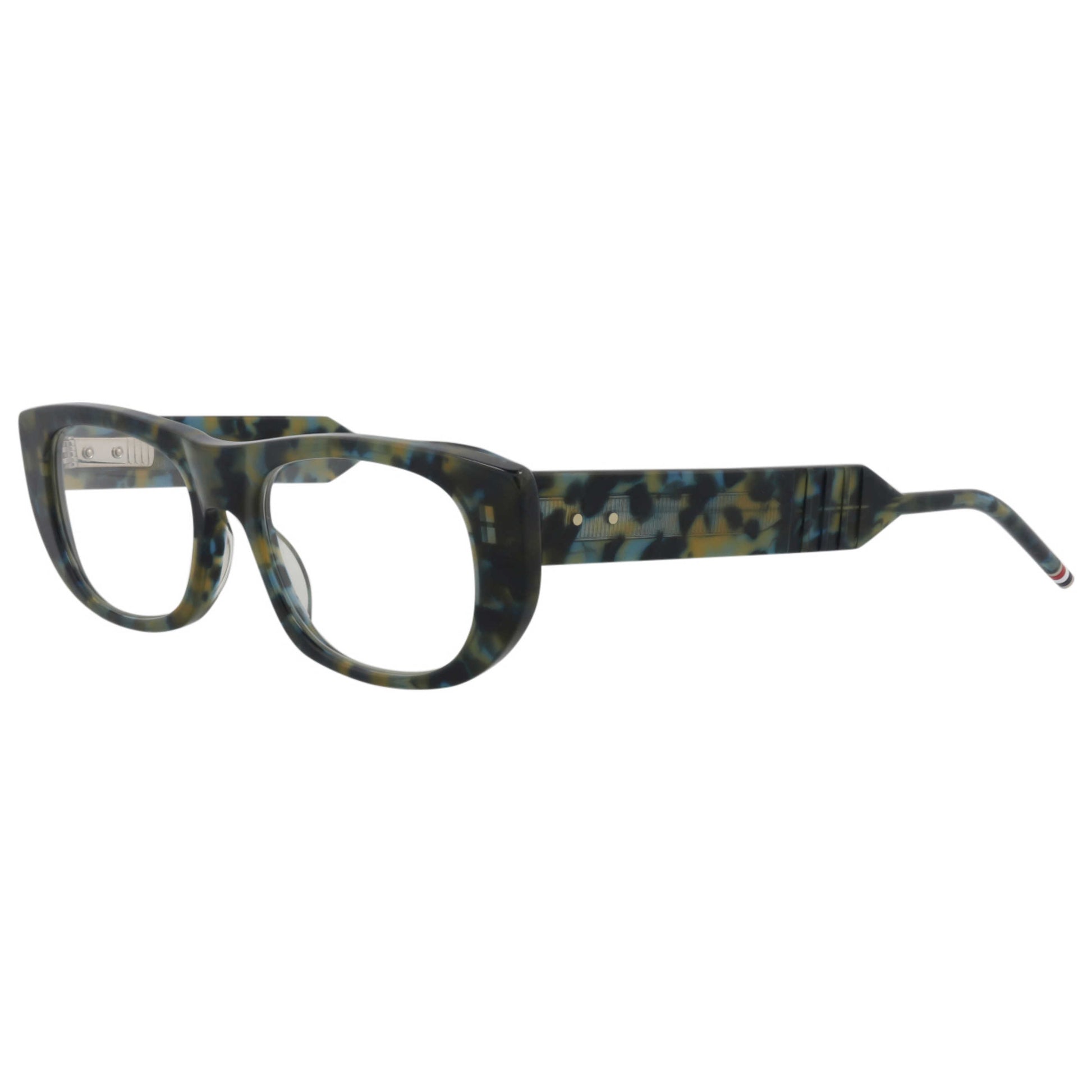 Front view of Thom Browne Novelty Unisex Sunglasses TBX417-53-003