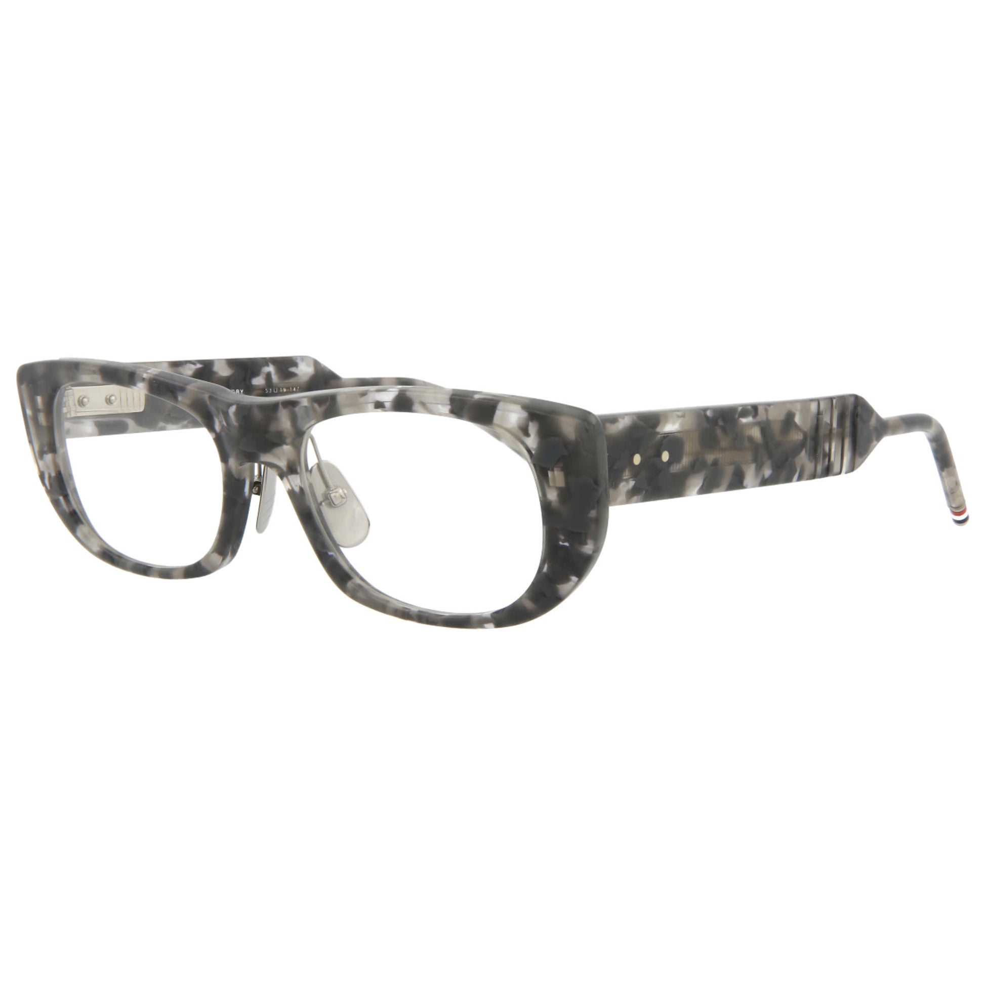 Front view of Thom Browne Novelty Unisex Sunglasses TBX417-53-04AF