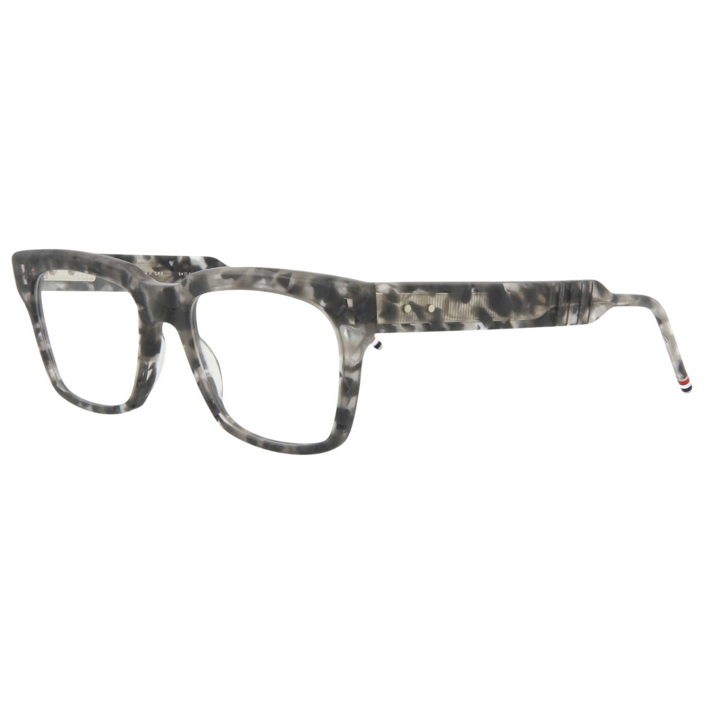 Front view of Thom Browne Novelty Unisex Sunglasses TBX418-54-004