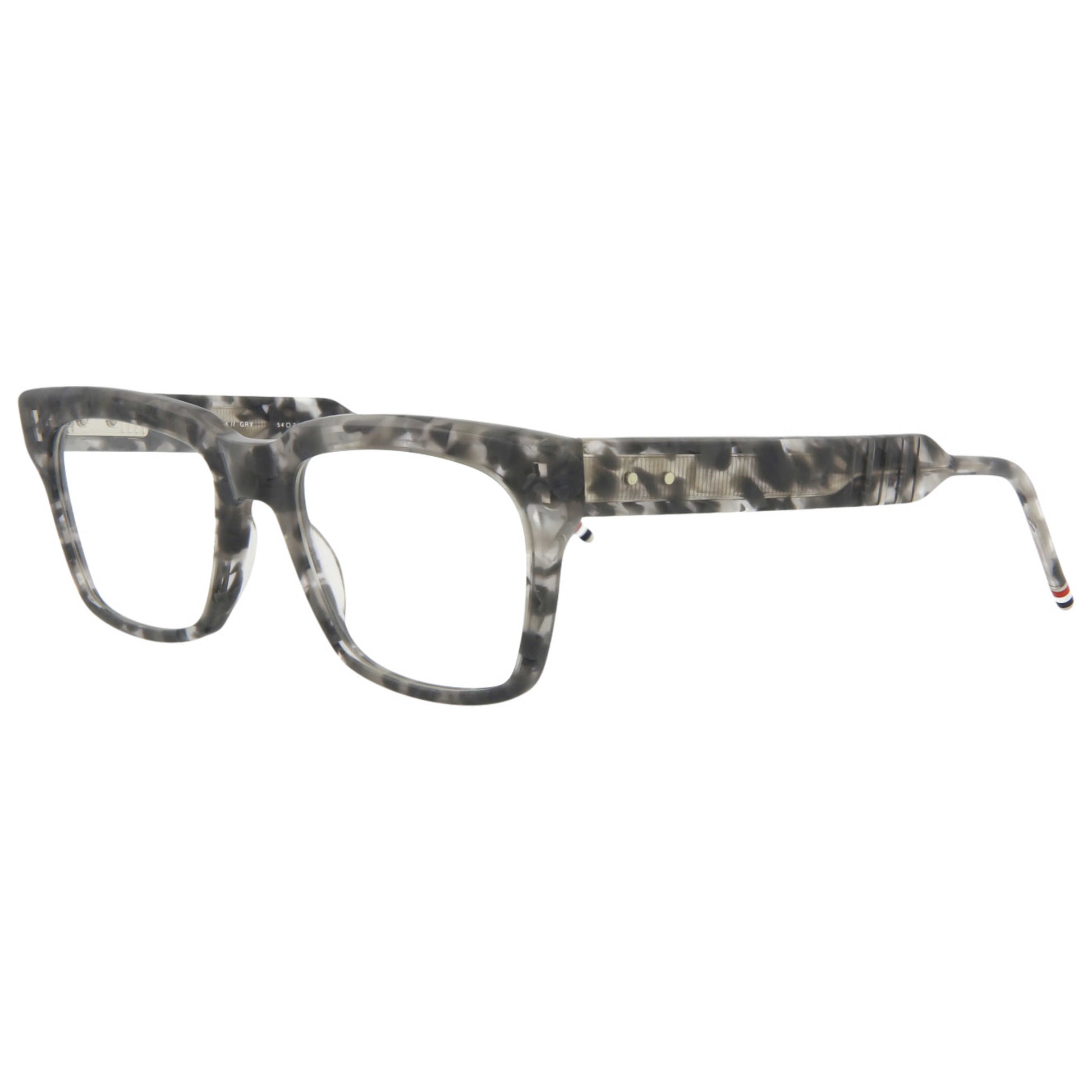 Front view of Thom Browne Novelty Unisex Sunglasses TBX418-54-004