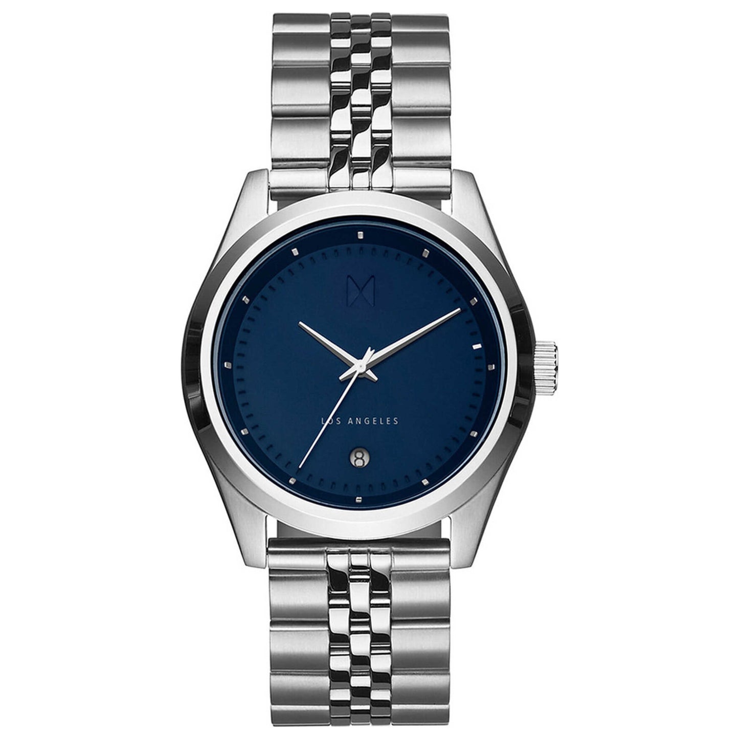 Front view of MVMT Rise Men's Quartz Watch TC01-BLUS