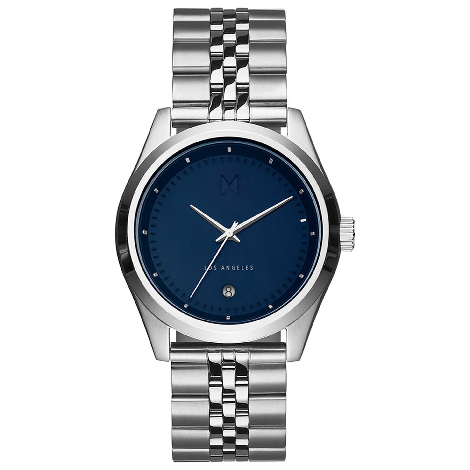 Front view of MVMT Rise Men's Quartz Watch TC01-BLUS