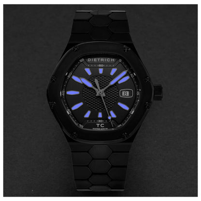 Dietrich Time Companion Men's Automatic Watch TC PVD BLACK - Image #4