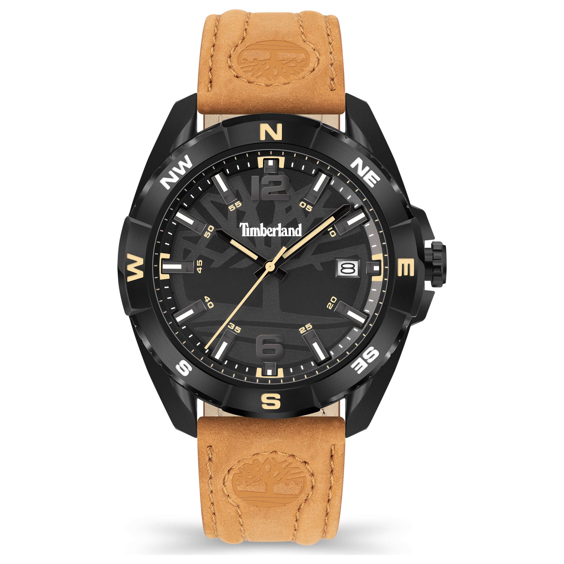 Front view of Timberland Millinocket Men's Quartz Watch TDWGB2202101