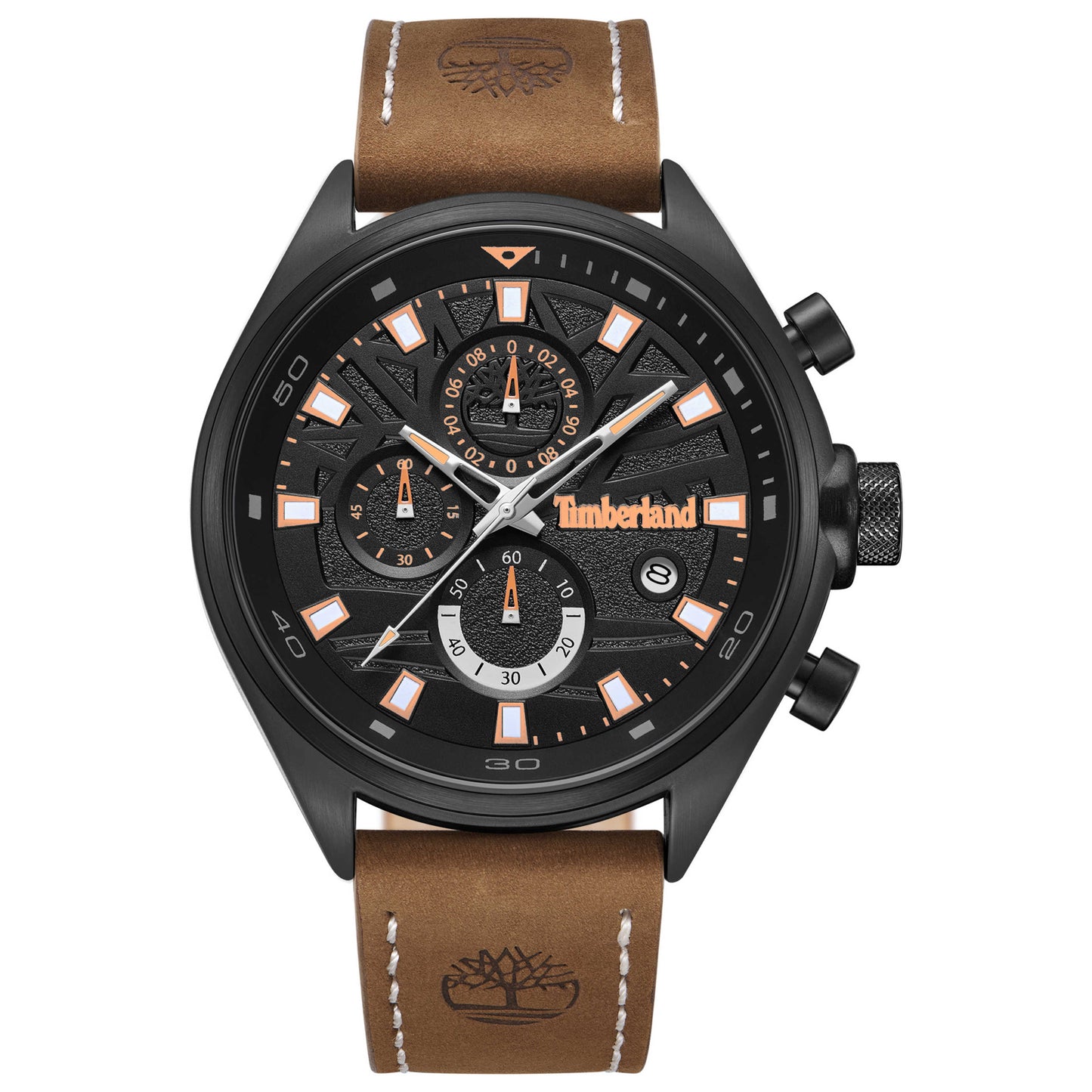 Front view of Timberland Dress Sport Men's Quartz Watch TDWGC9000401