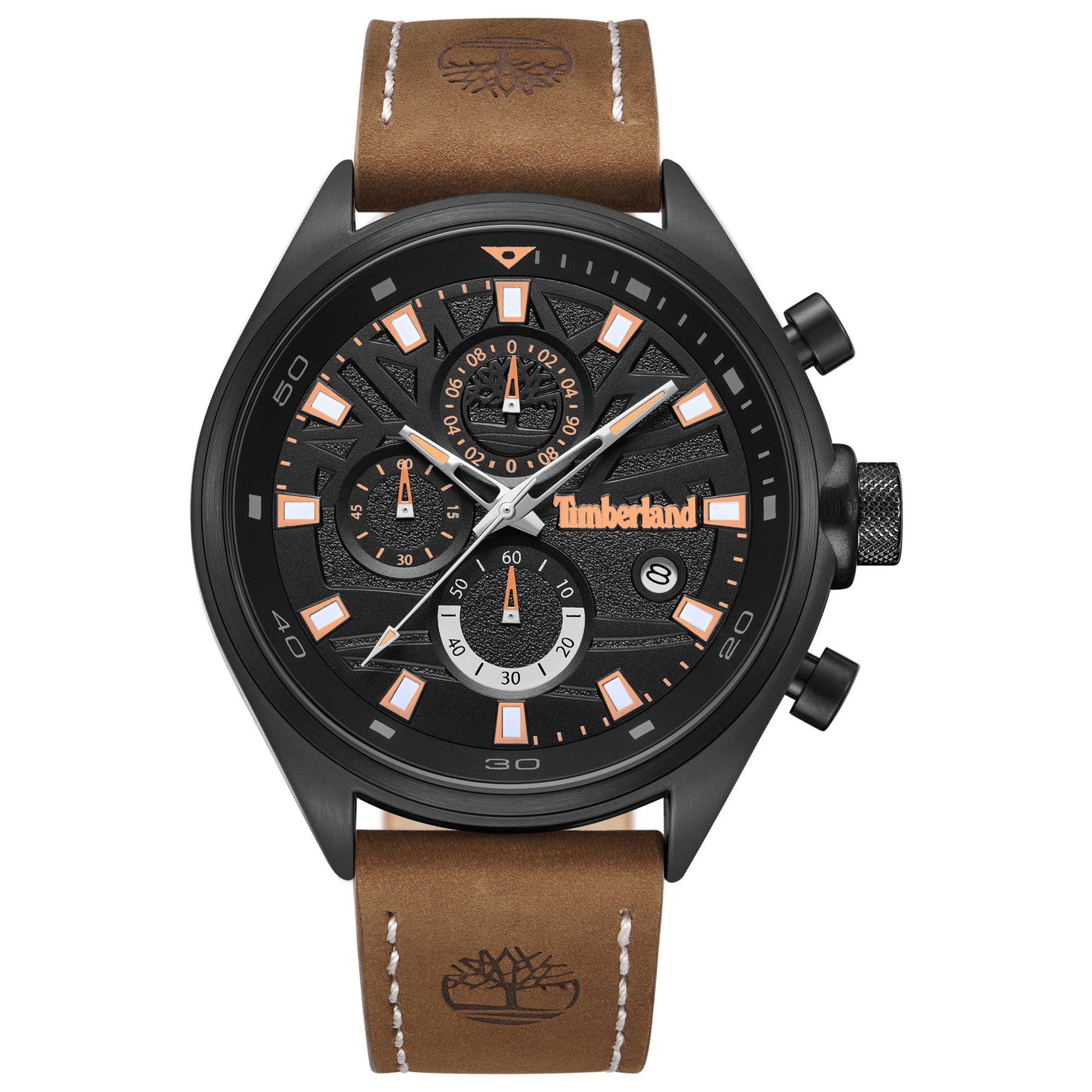 Front view of Timberland Dress Sport Men's Quartz Watch TDWGC9000401