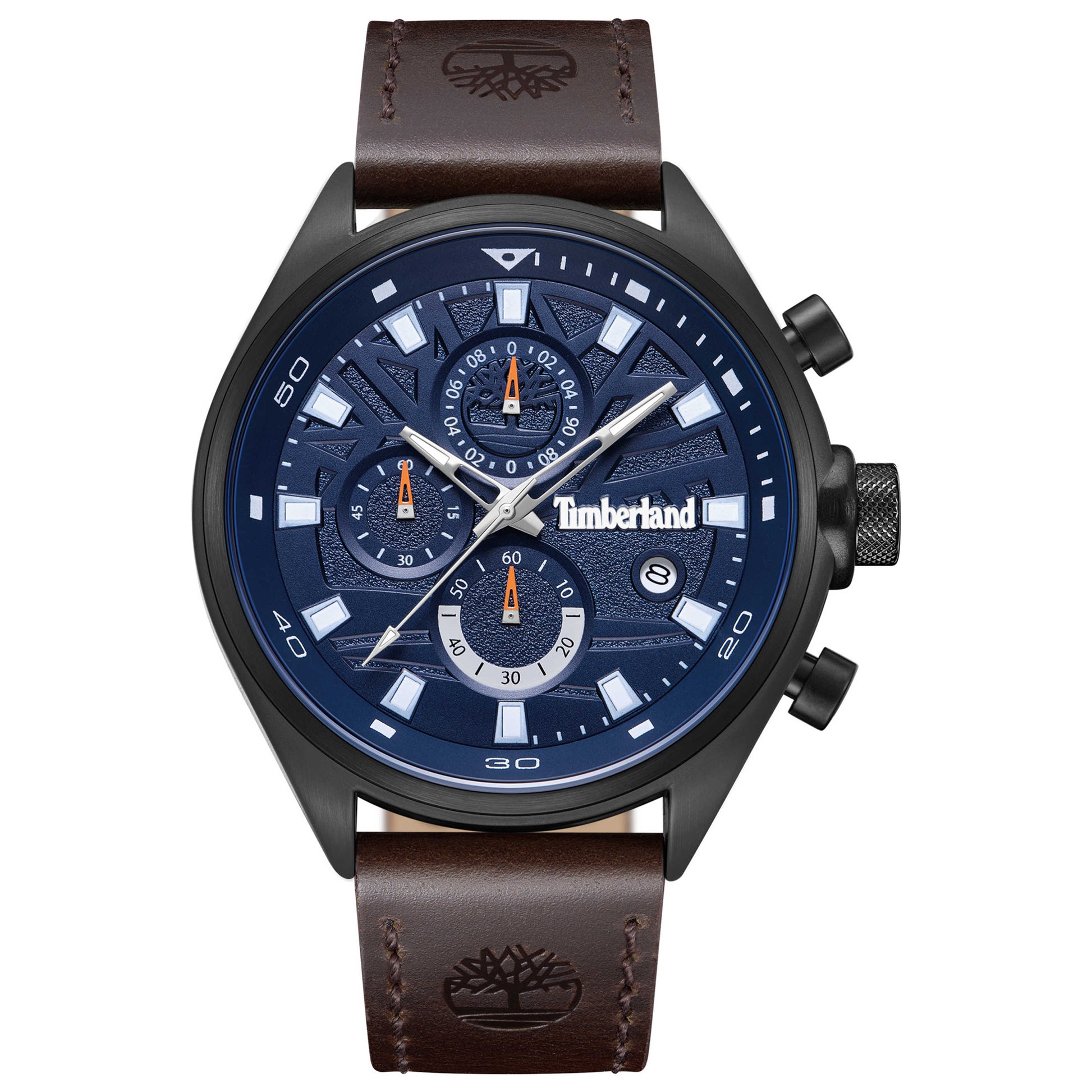Front view of Timberland Dress Sport Men's Quartz Watch TDWGC9000402