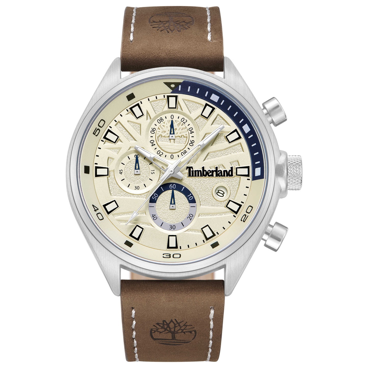 Front view of Timberland Dress Sport Men's Quartz Watch TDWGC9000403