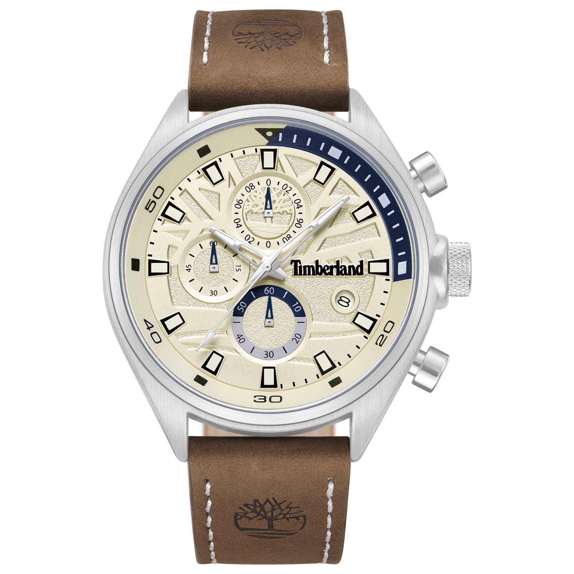 Front view of Timberland Dress Sport Men's Quartz Watch TDWGC9000403