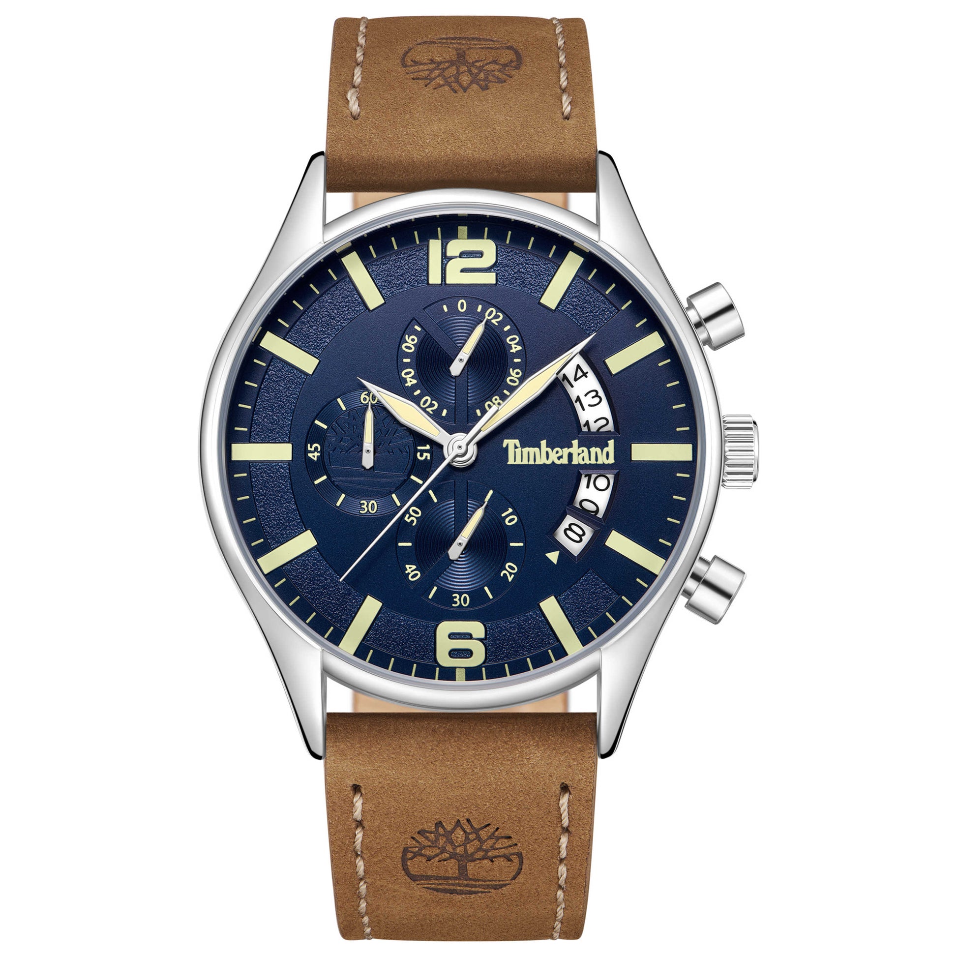 Front view of Timberland Dress Sport Men's Quartz Watch TDWGC9001202