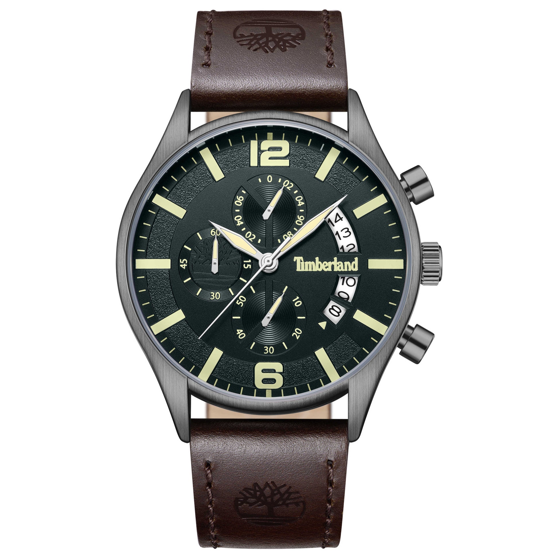 Front view of Timberland Dress Sport Men's Quartz Watch TDWGC9001203