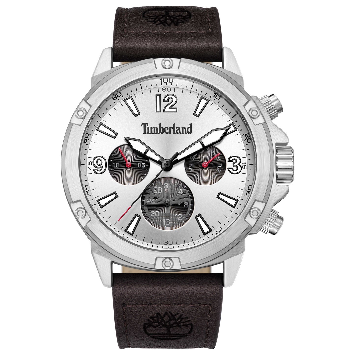 Front view of Timberland Dress Sport Men's Quartz Watch TDWGF9002703