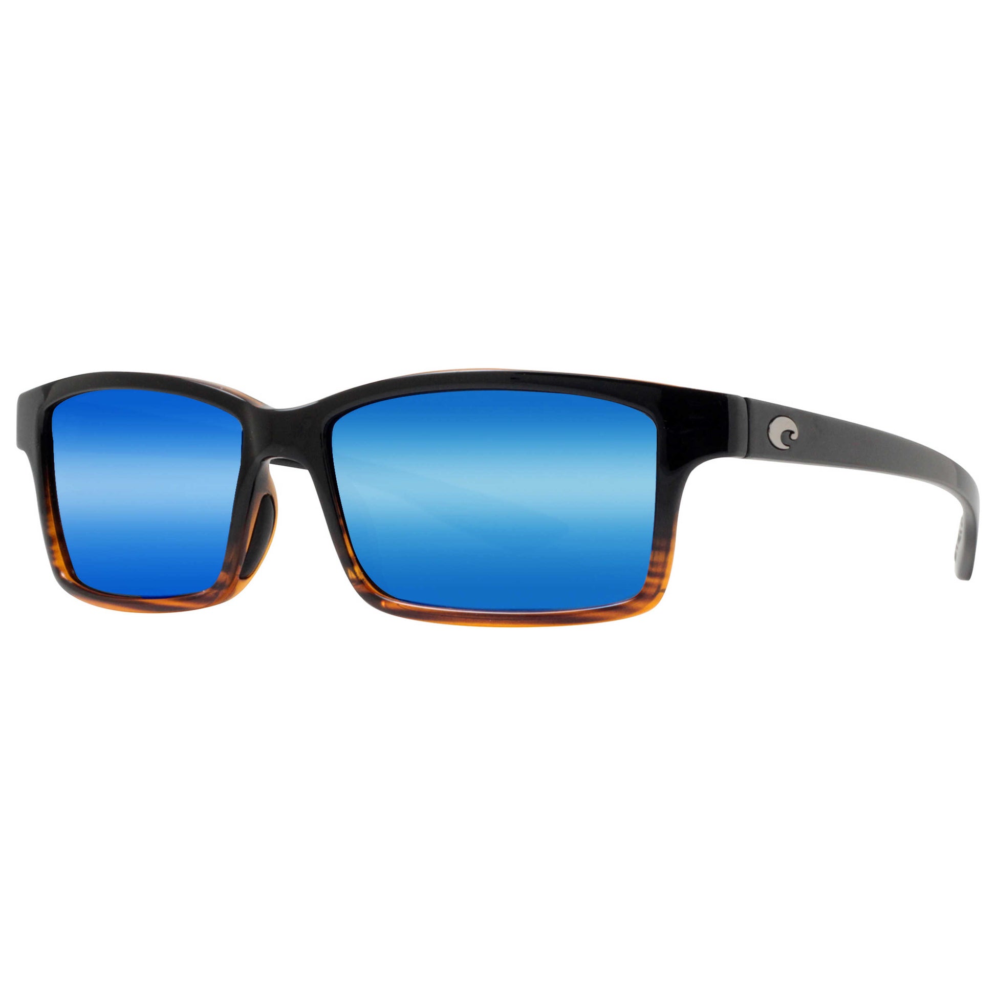 Front view of Costa del Mar Rectangular Unisex Sunglasses TE52OBMP