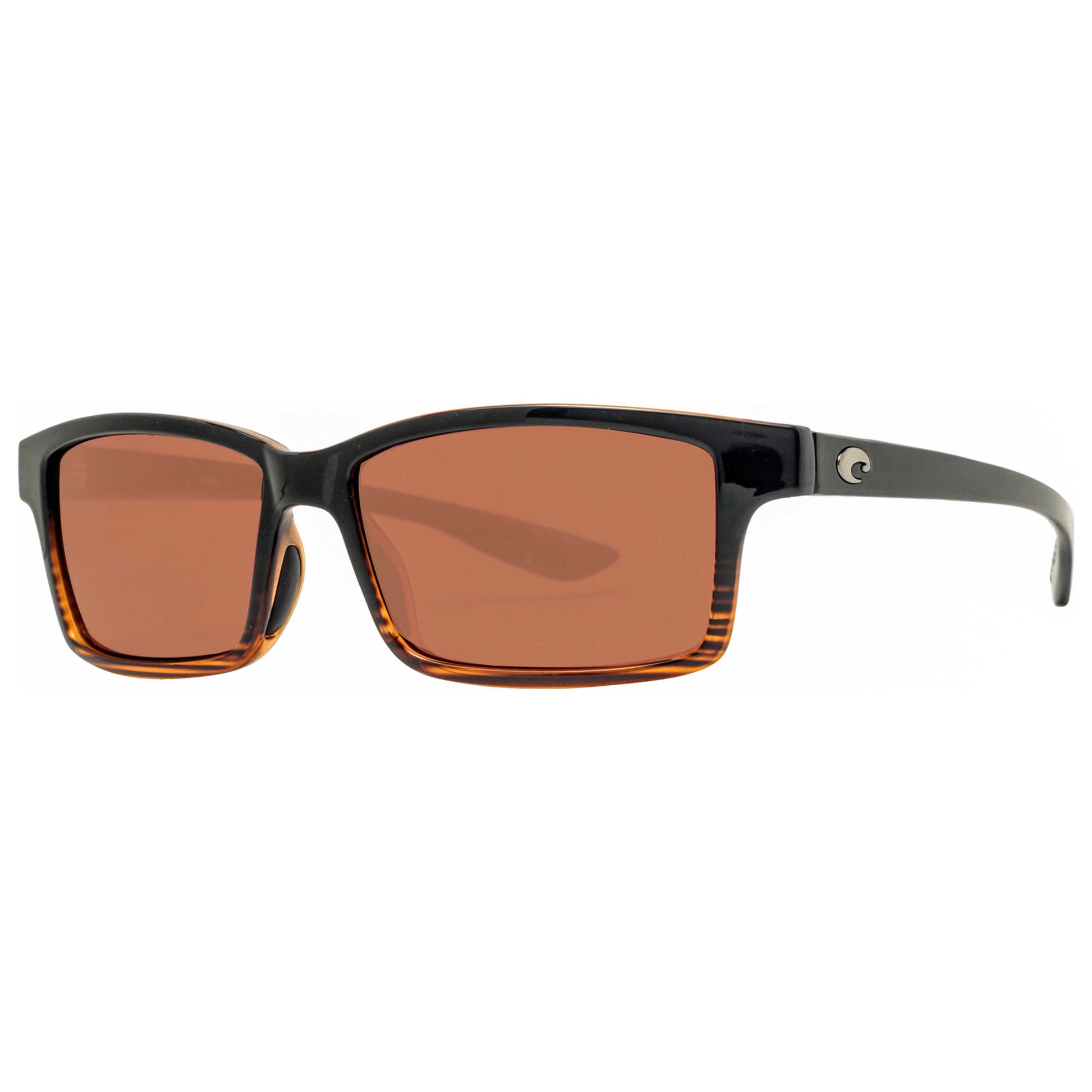 Front view of Costa del Mar Rectangular Unisex Sunglasses TE52OCP