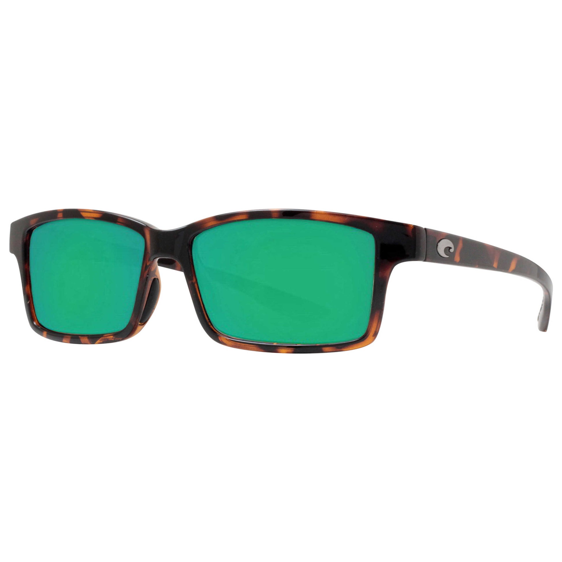 Front view of Costa del Mar Rectangular Unisex Sunglasses TE66OGMP