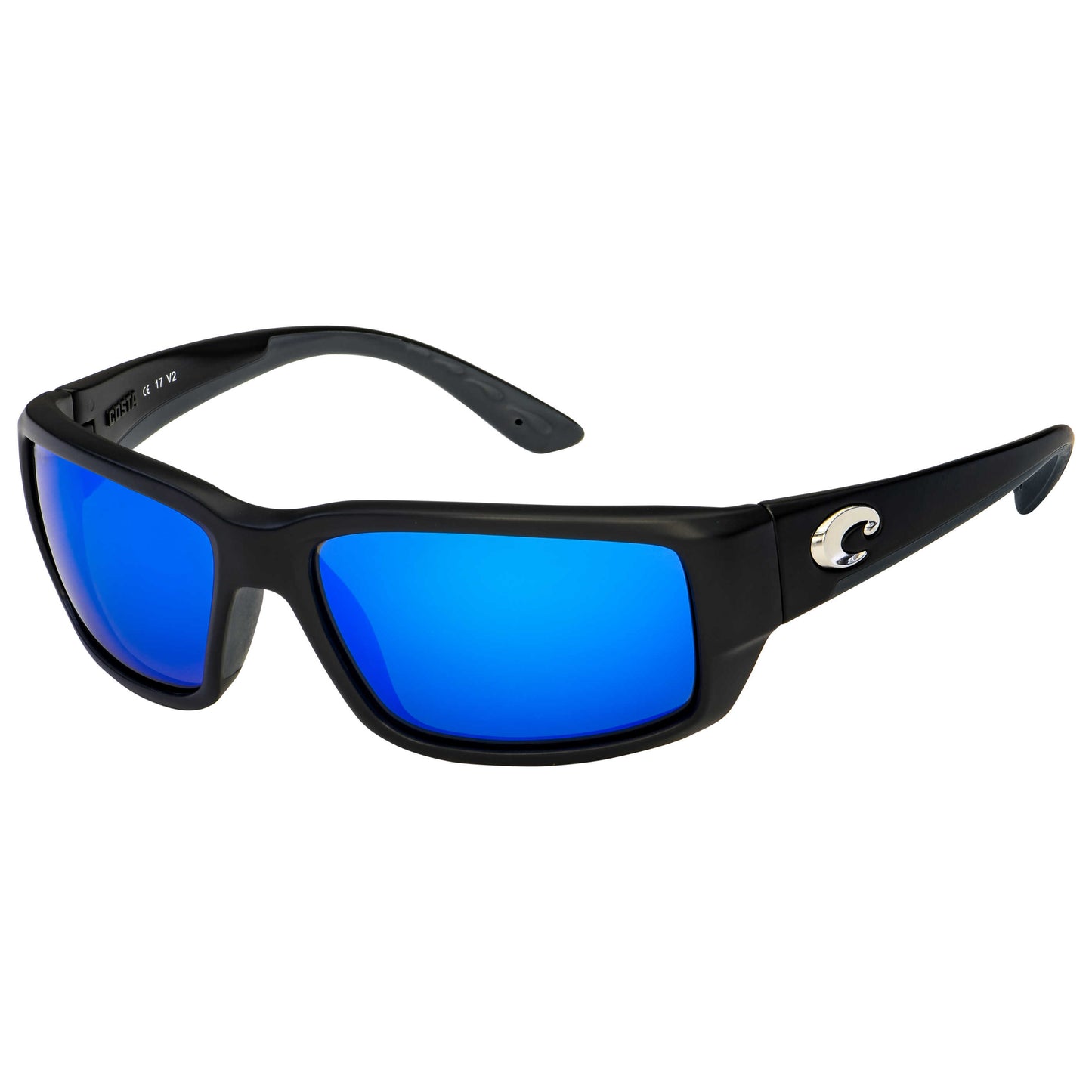 Front view of Costa del Mar Fantail Men's Sunglasses TF-11-EBMGLP